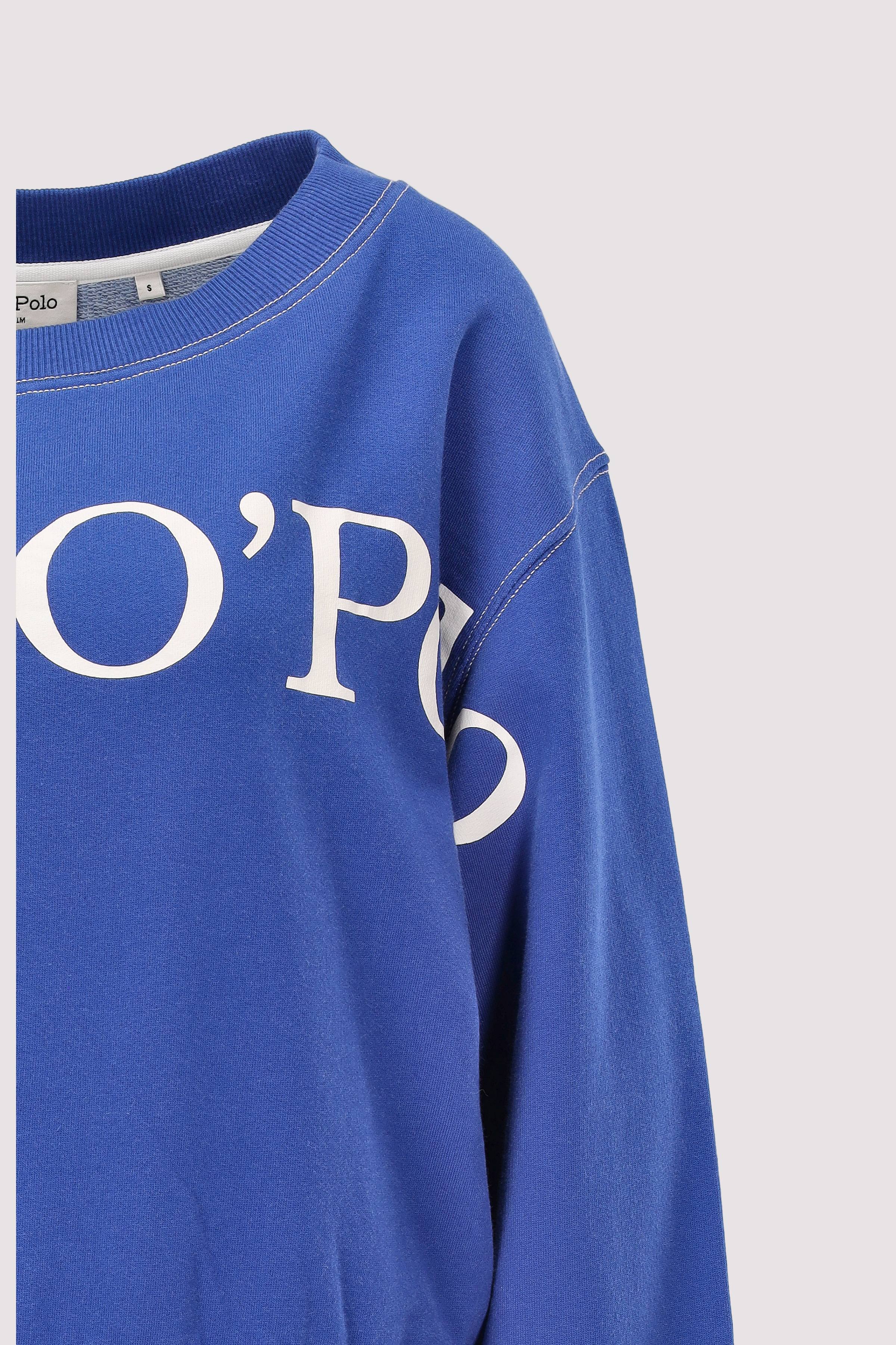 Marc O´Polo International - Sweatshirt, boat neck, MOP log Marc O´Polo International - Sweatshirt, boat neck, MOP log