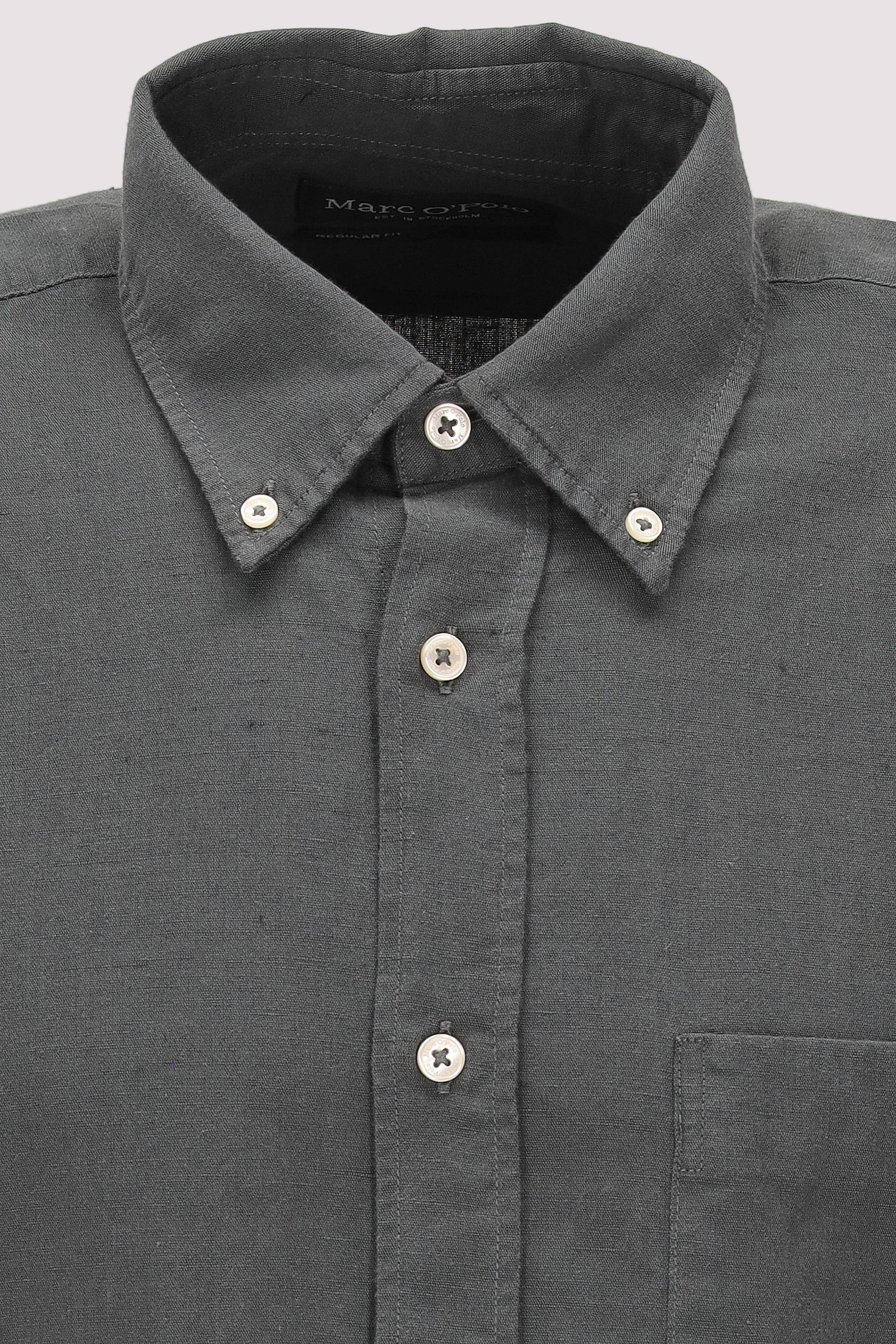 Marc O Polo Casual - Marc O'Polo Langarmhemd Mangrove