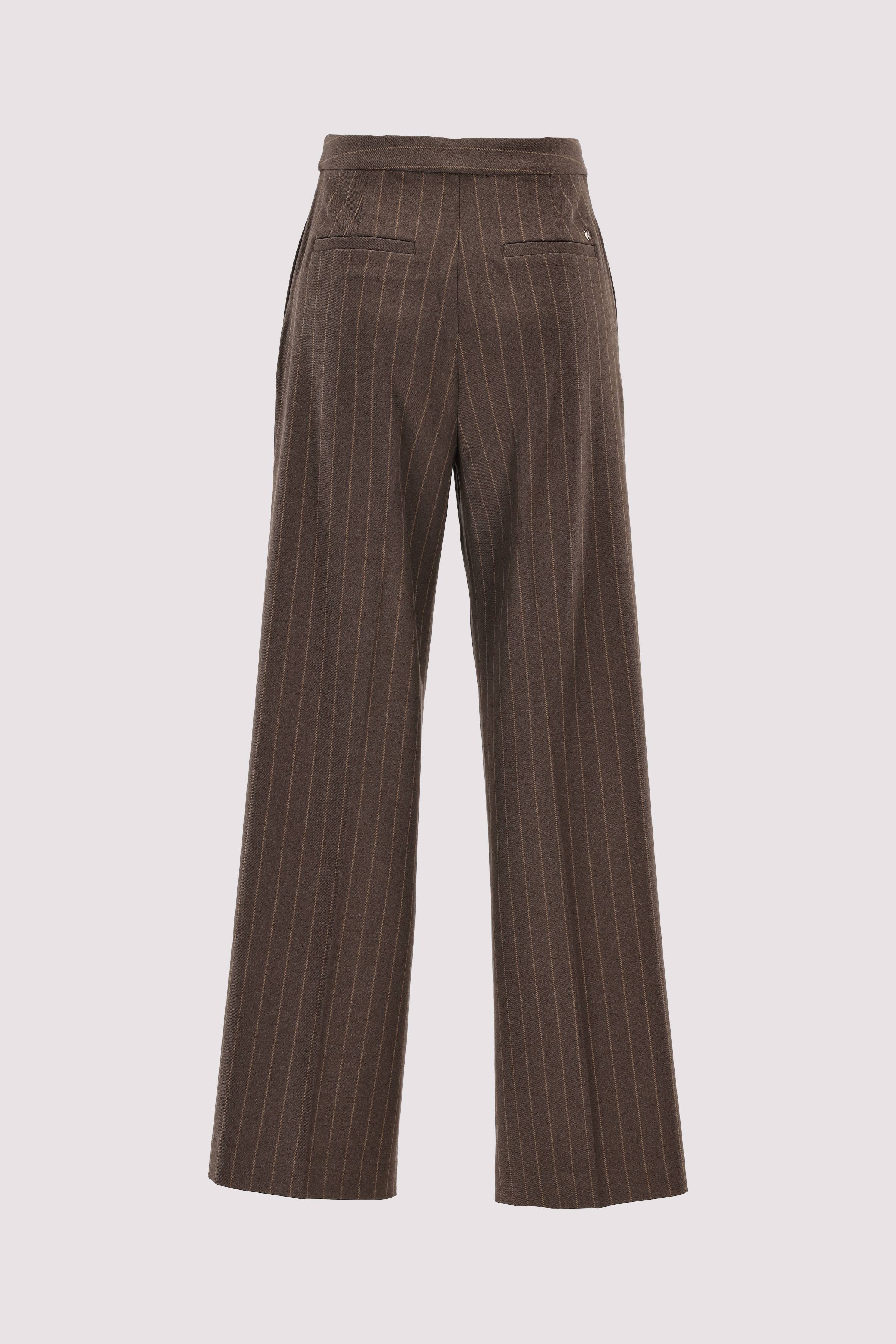 MosMosh Wide-Leg-Hose braun Komfort