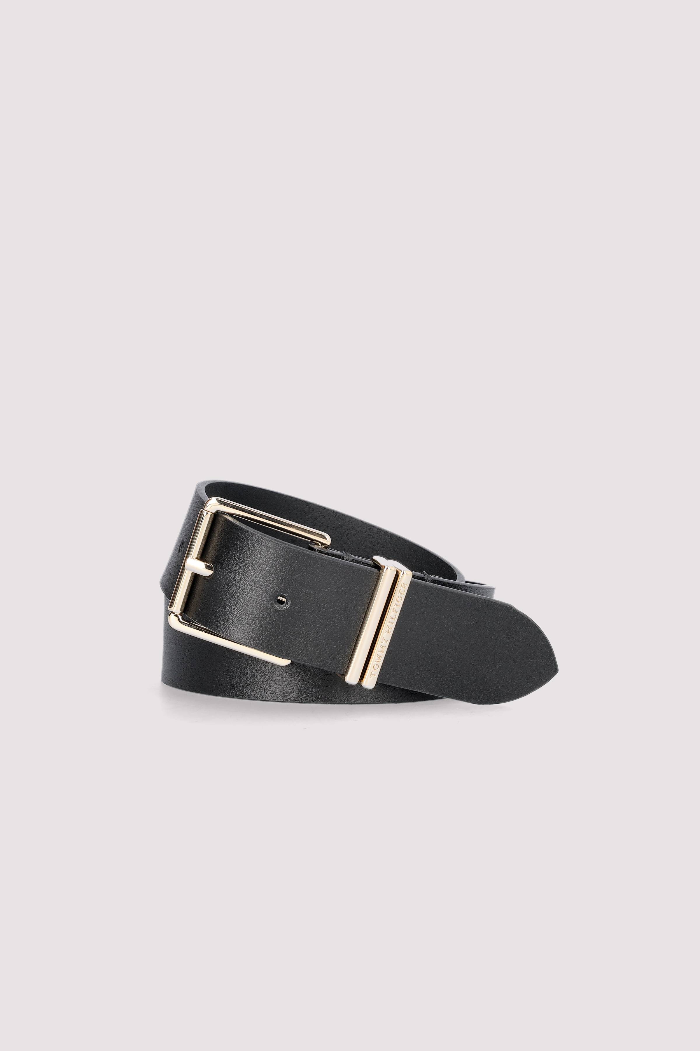 Tommy Hilfiger - Tommy Hilfiger Ledergürtel in Schwarz