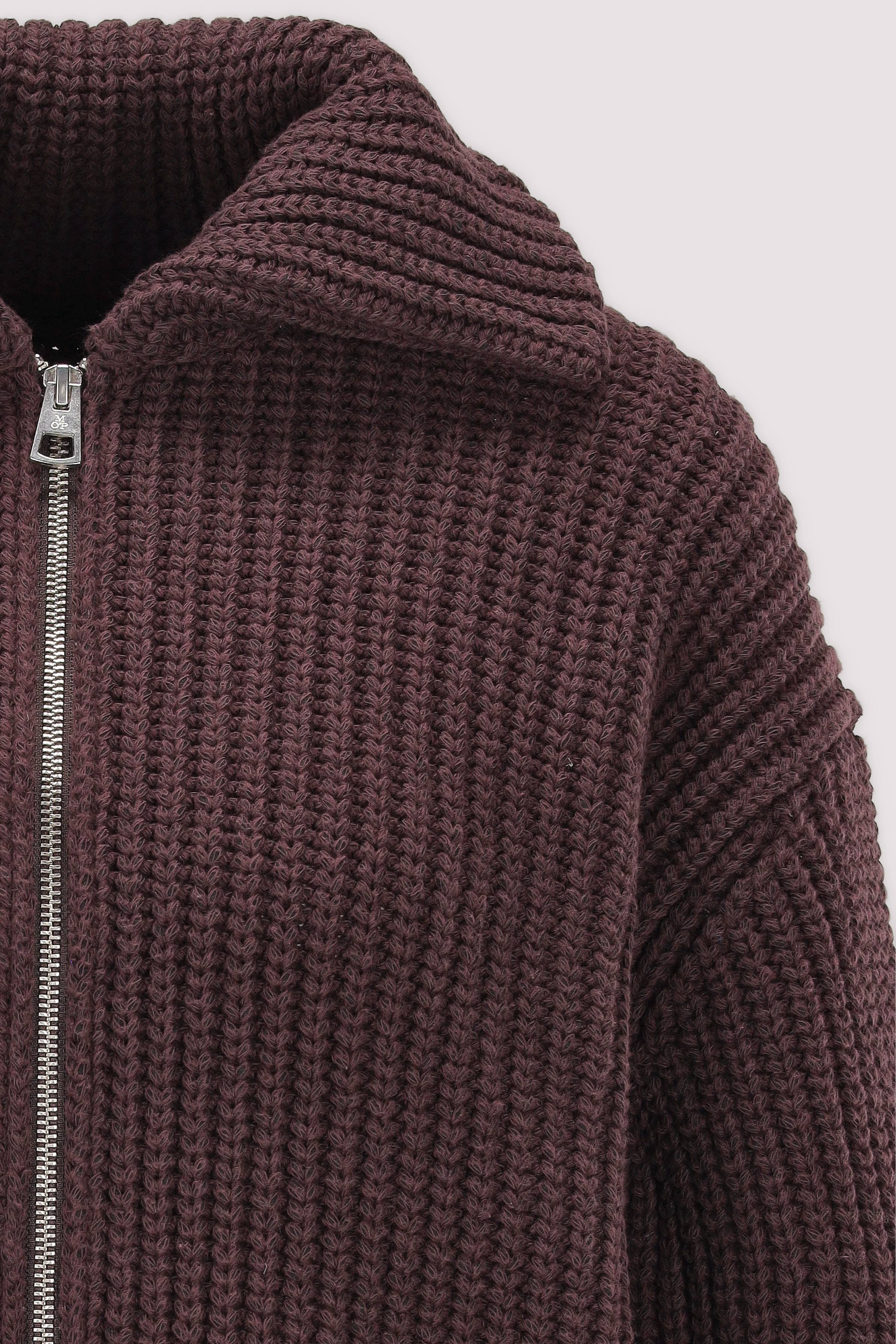 Marc O Polo Casual - Marc O'Polo kurze Strickjacke rot