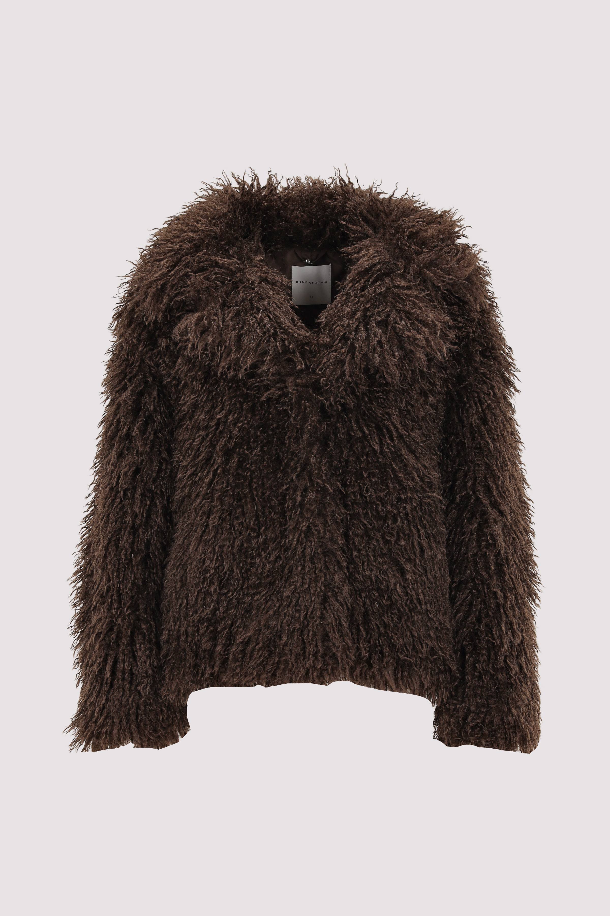 Rino und Pelle Jacke Coffee