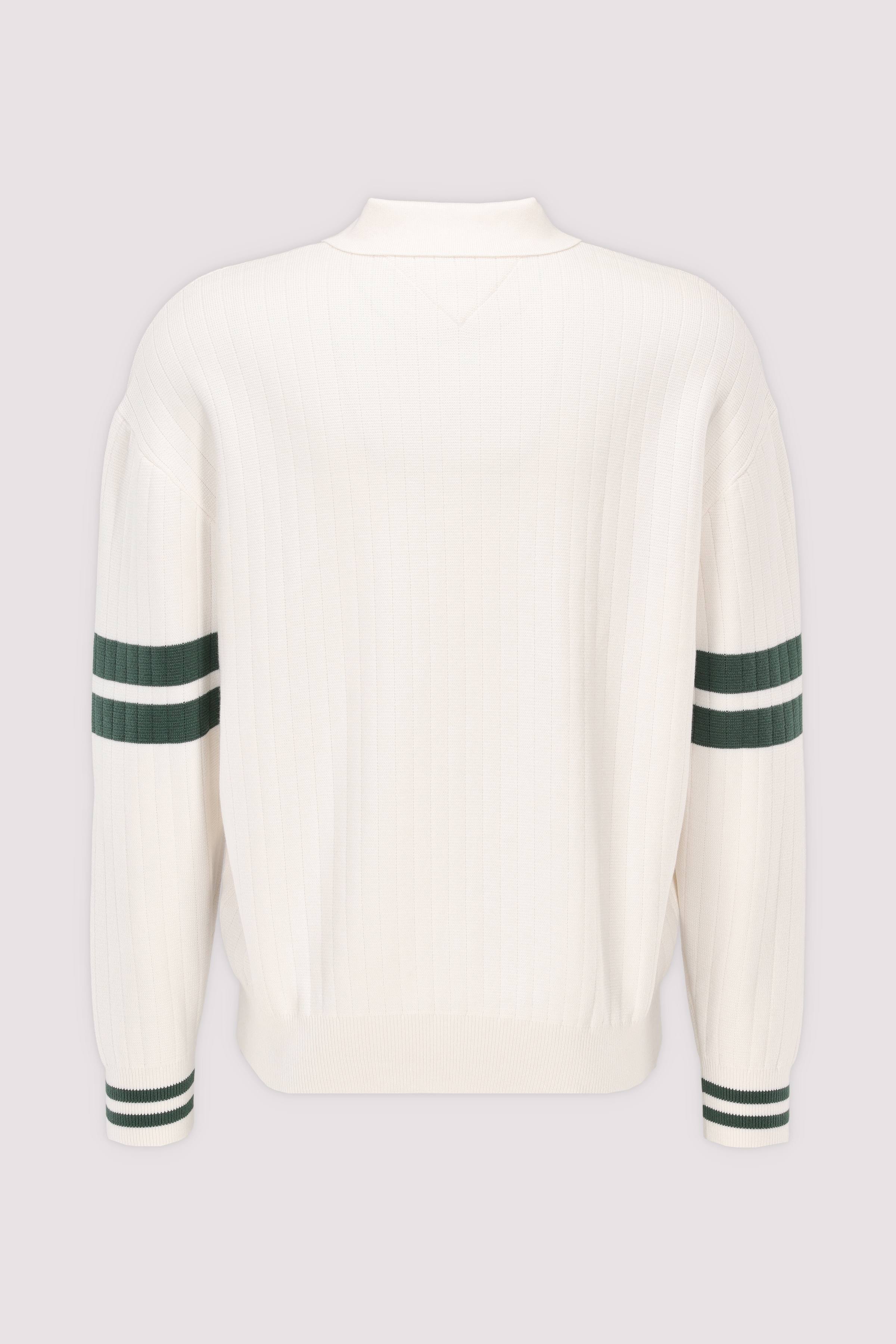 TJM  90S CBLOCK KNITTED POLO