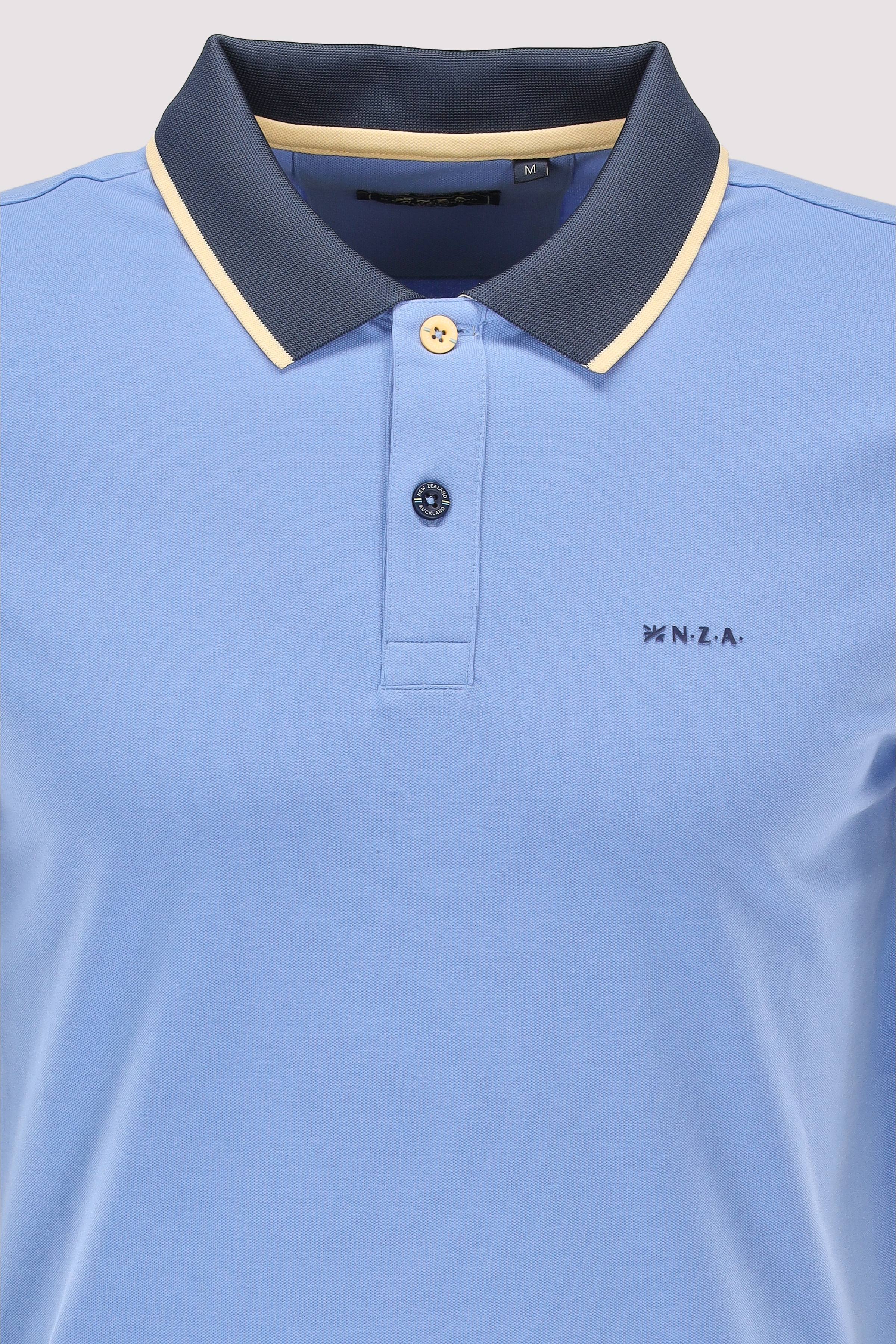 New Zealand Auckland - New Zealand Auckland Poloshirt Cool Blue