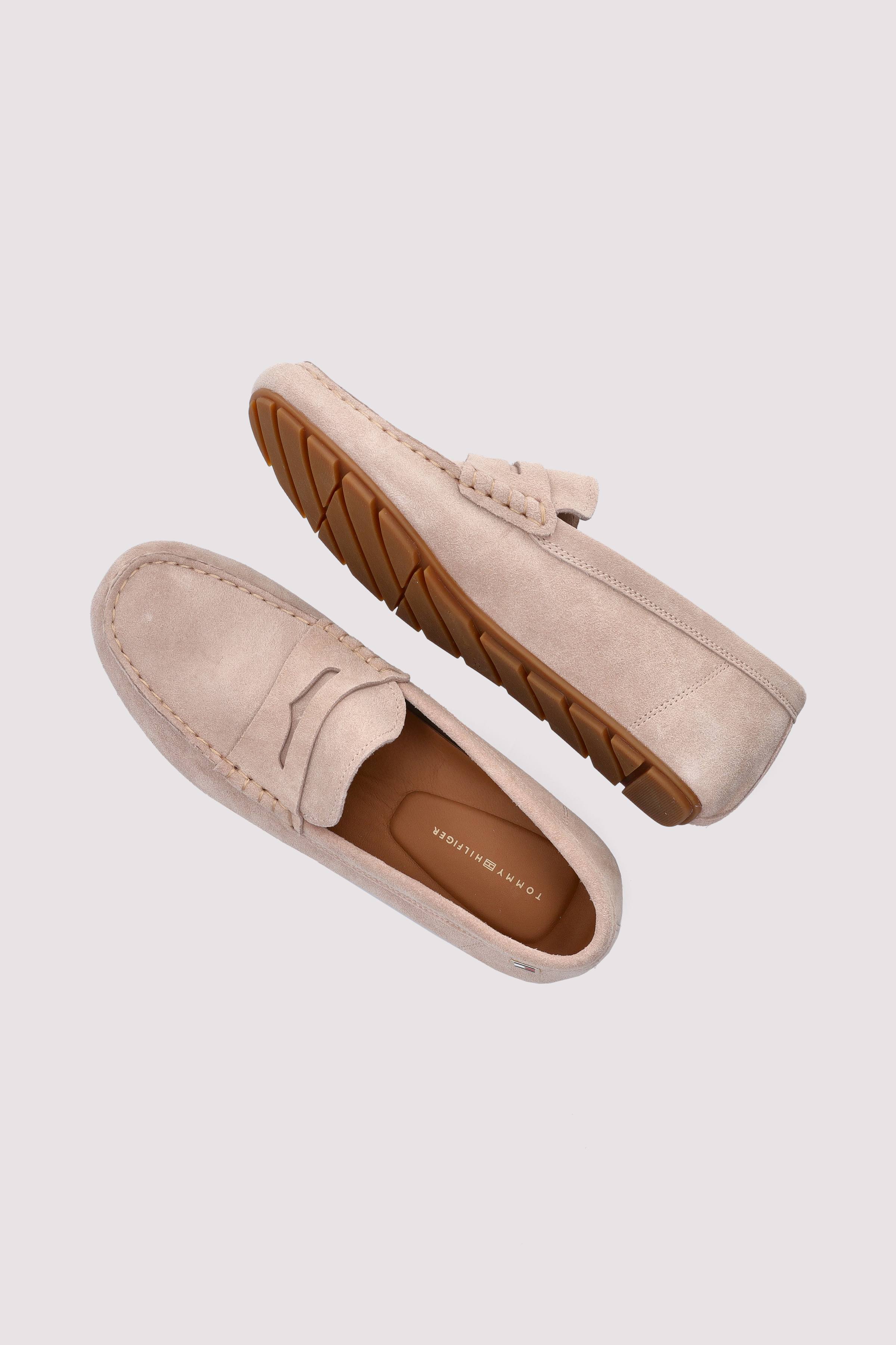 Tommy Hilfiger - FLAG SOFT SUEDE DRIVER LOAFER