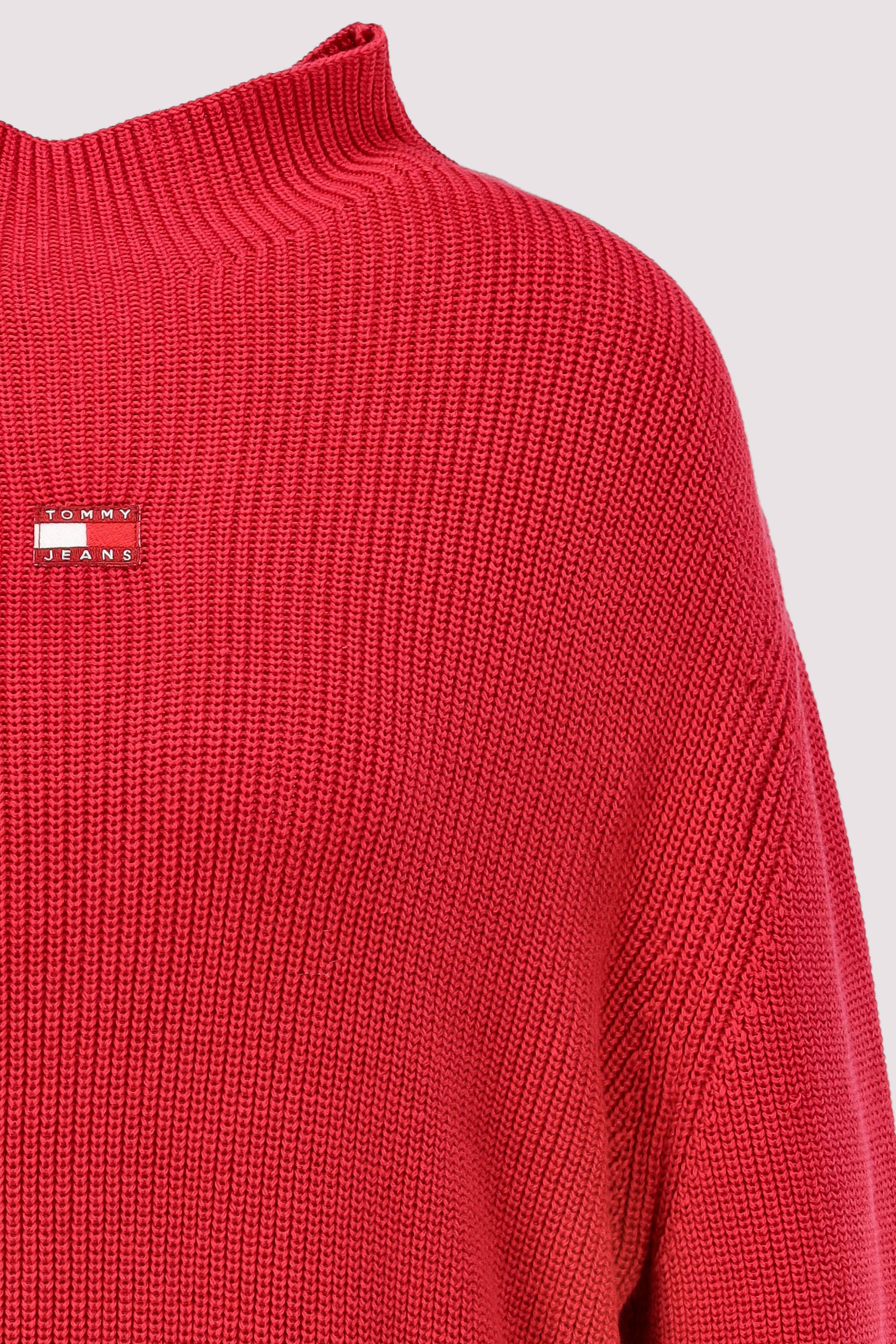 Tommy Jeans - TJW MOCKNECK BADGE SWEATER