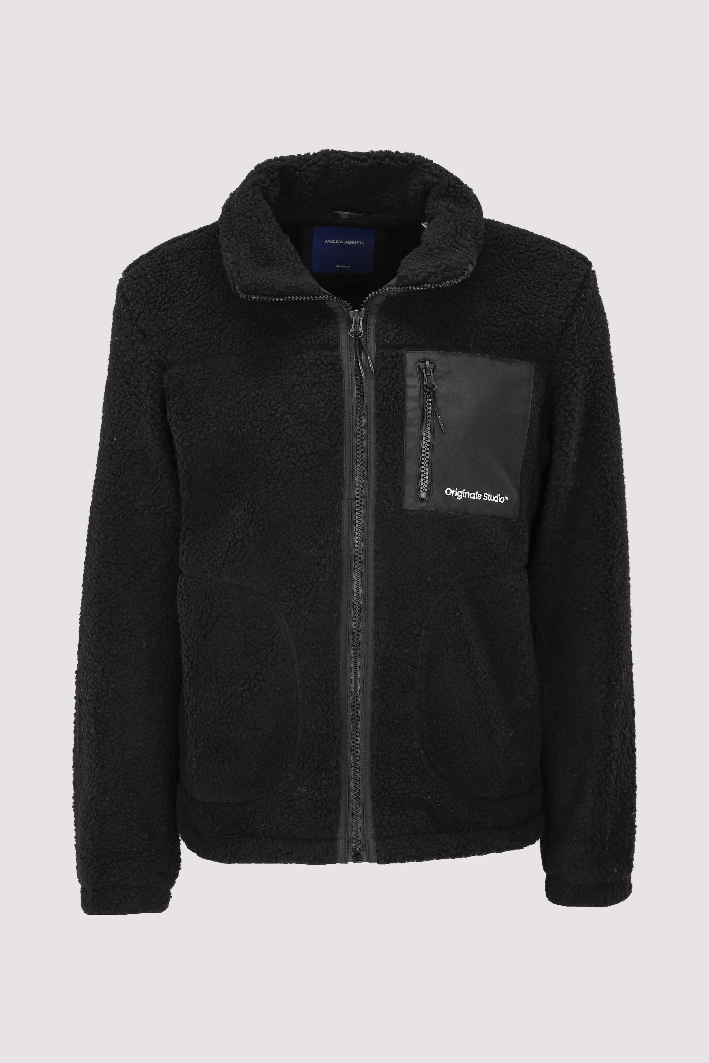 Black teddy jacket outlet