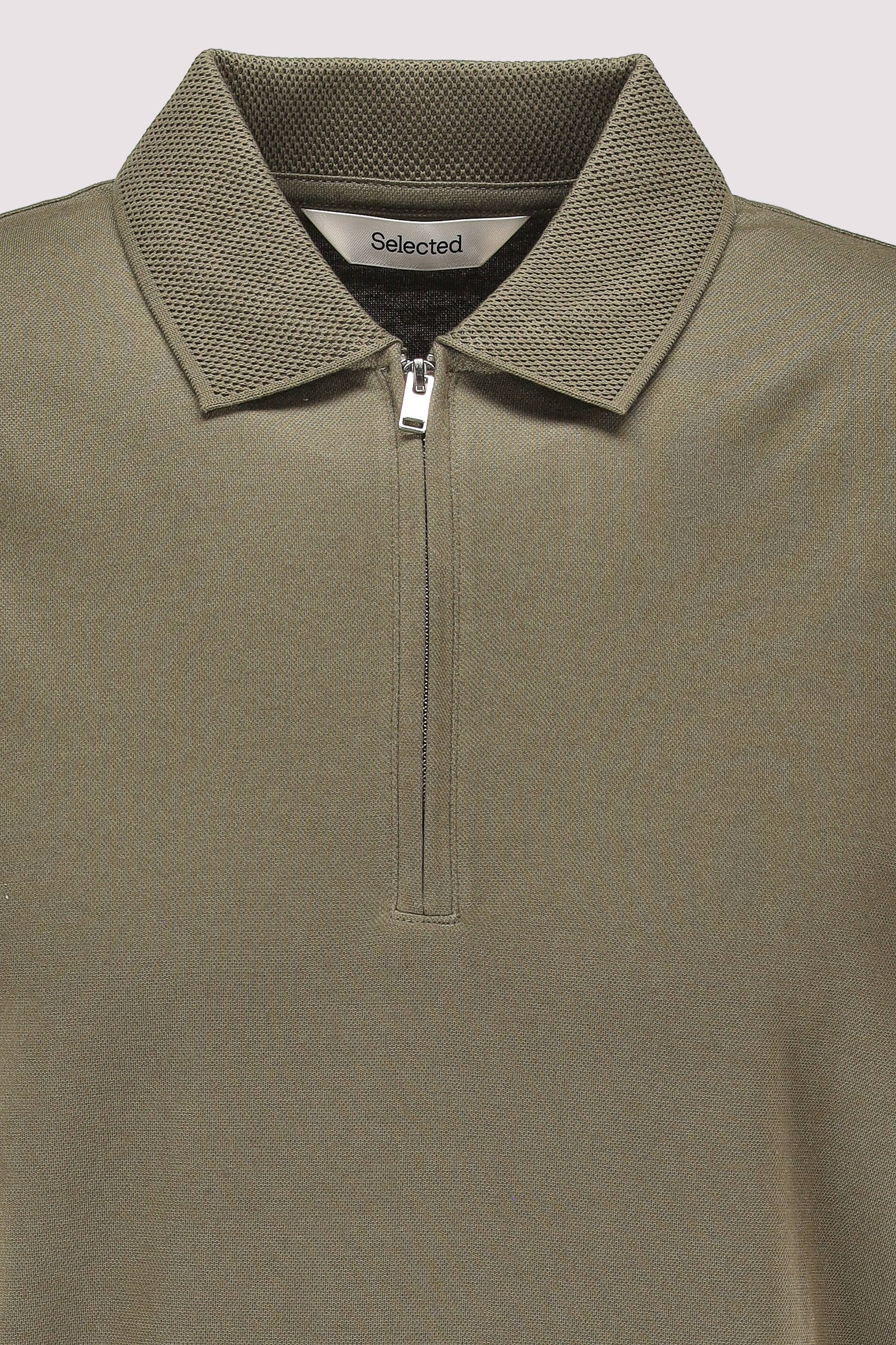 Selected - Selected Poloshirt aus Bio-Material