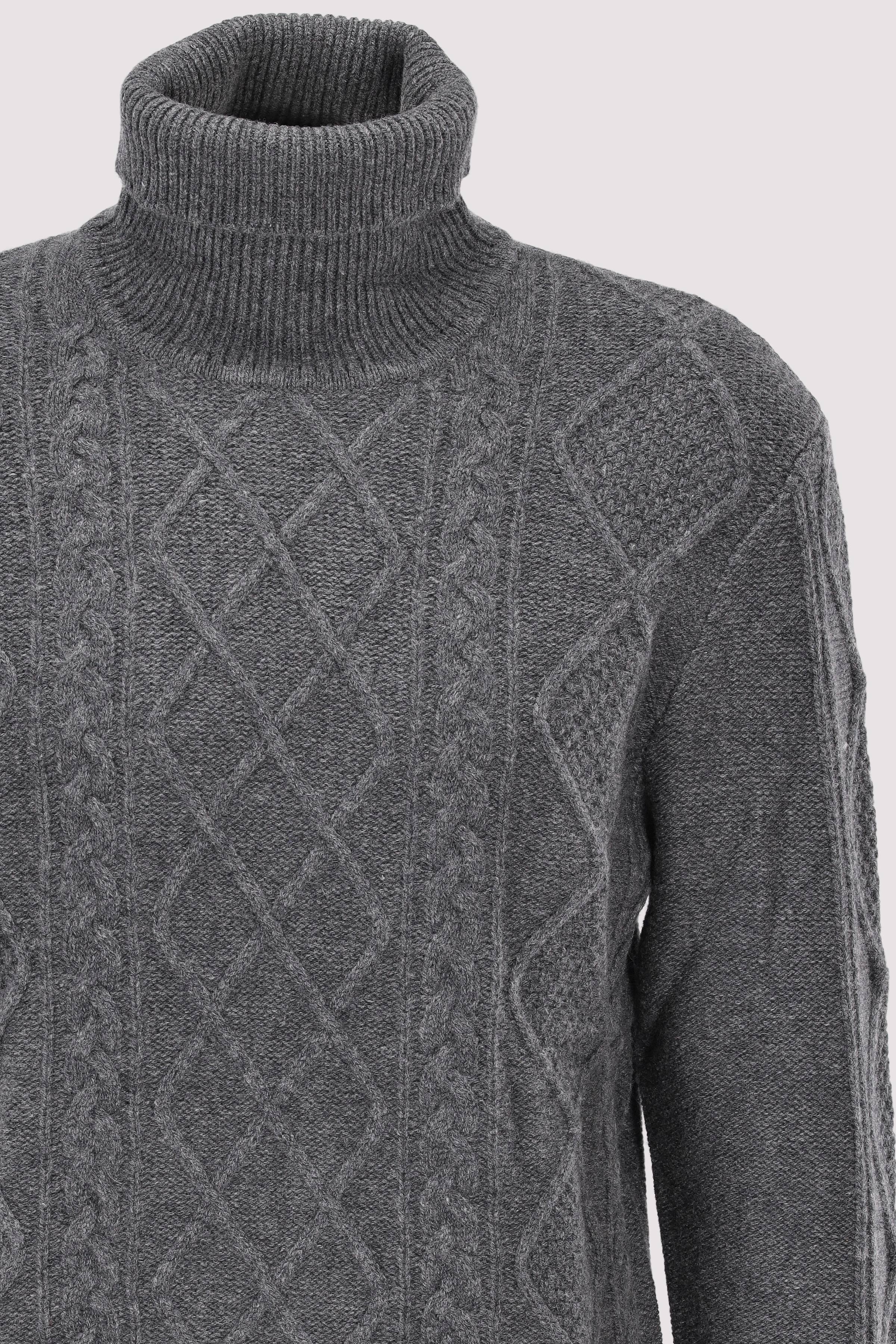 Tommy Hilfiger - DC WO/WS CABLE ROLL NECK