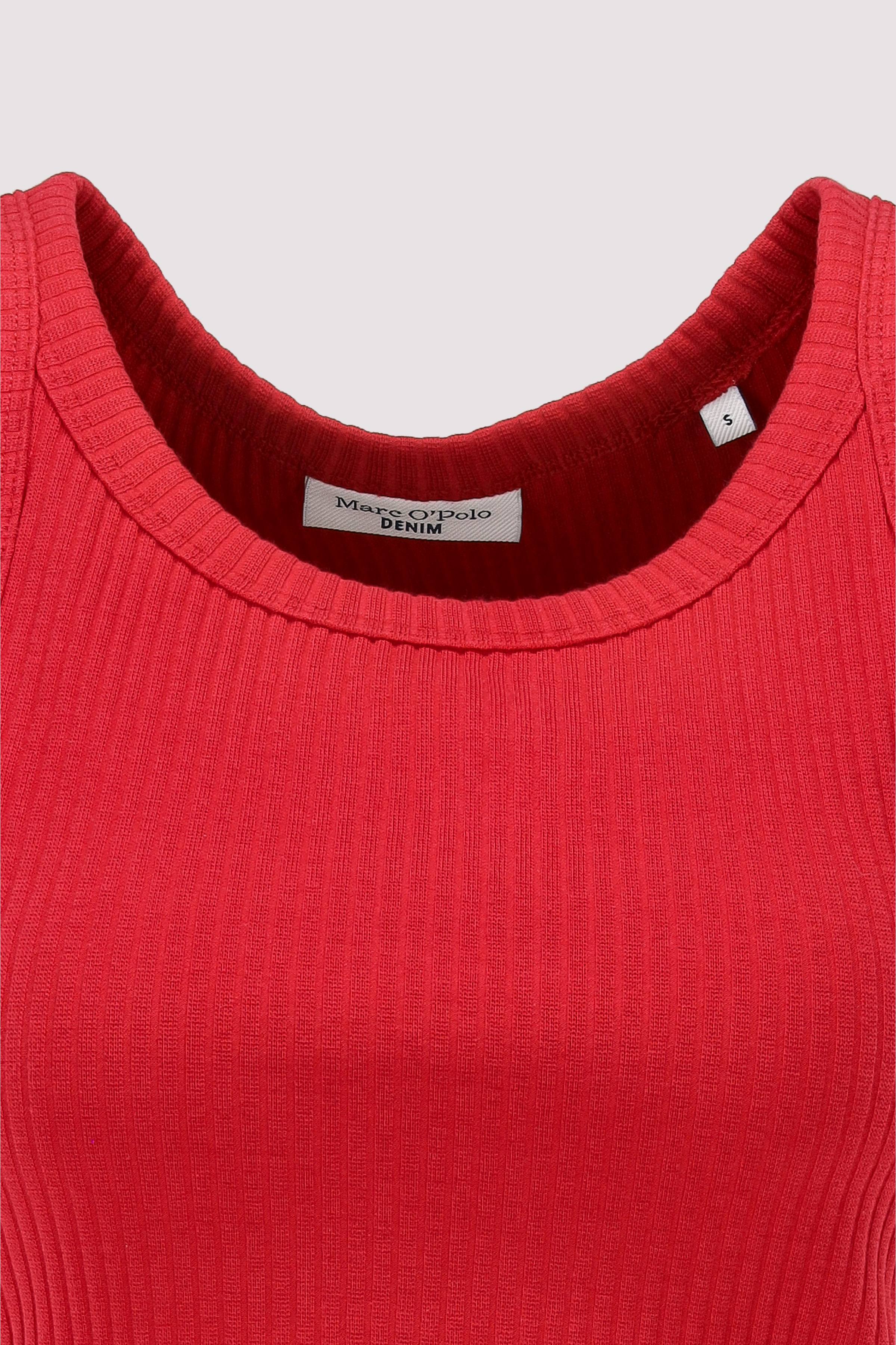 Marc O'Polo Denim - T-Shirt, SLL, Rib, Cropped