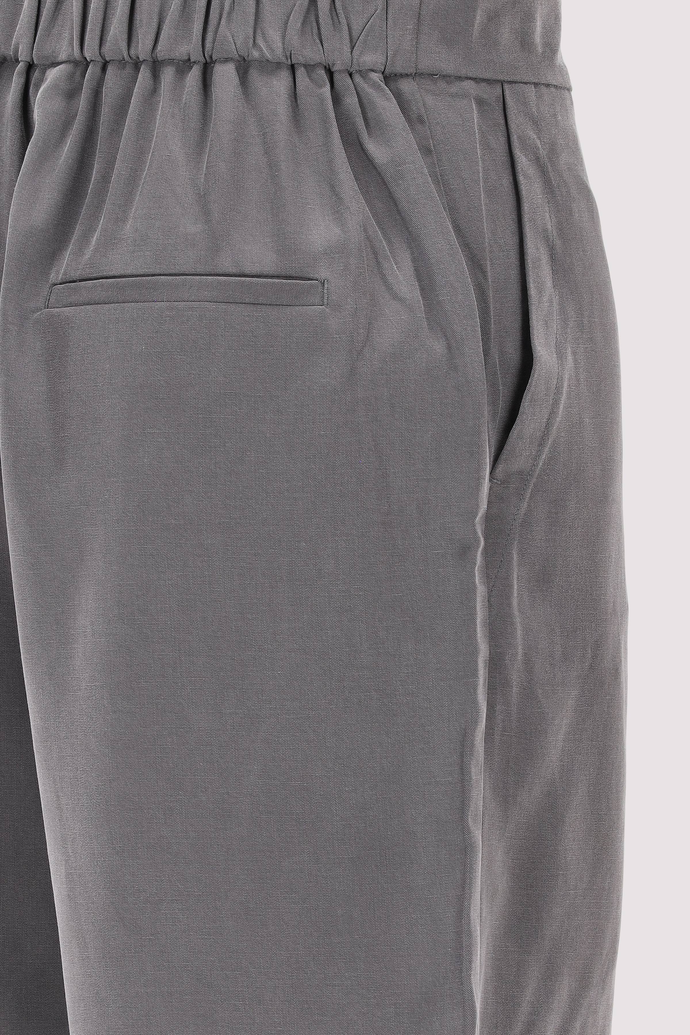Marc O Polo Casual - Lyocell-Leinen Shorts Grau