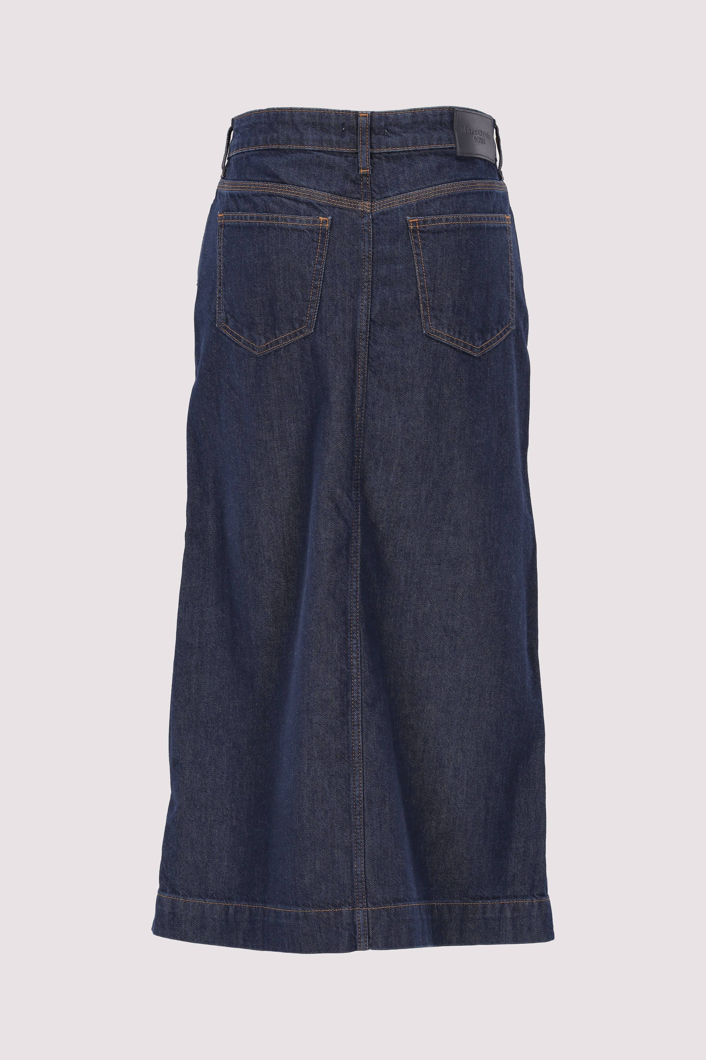 Denim Skirts, Maxi Length, Col