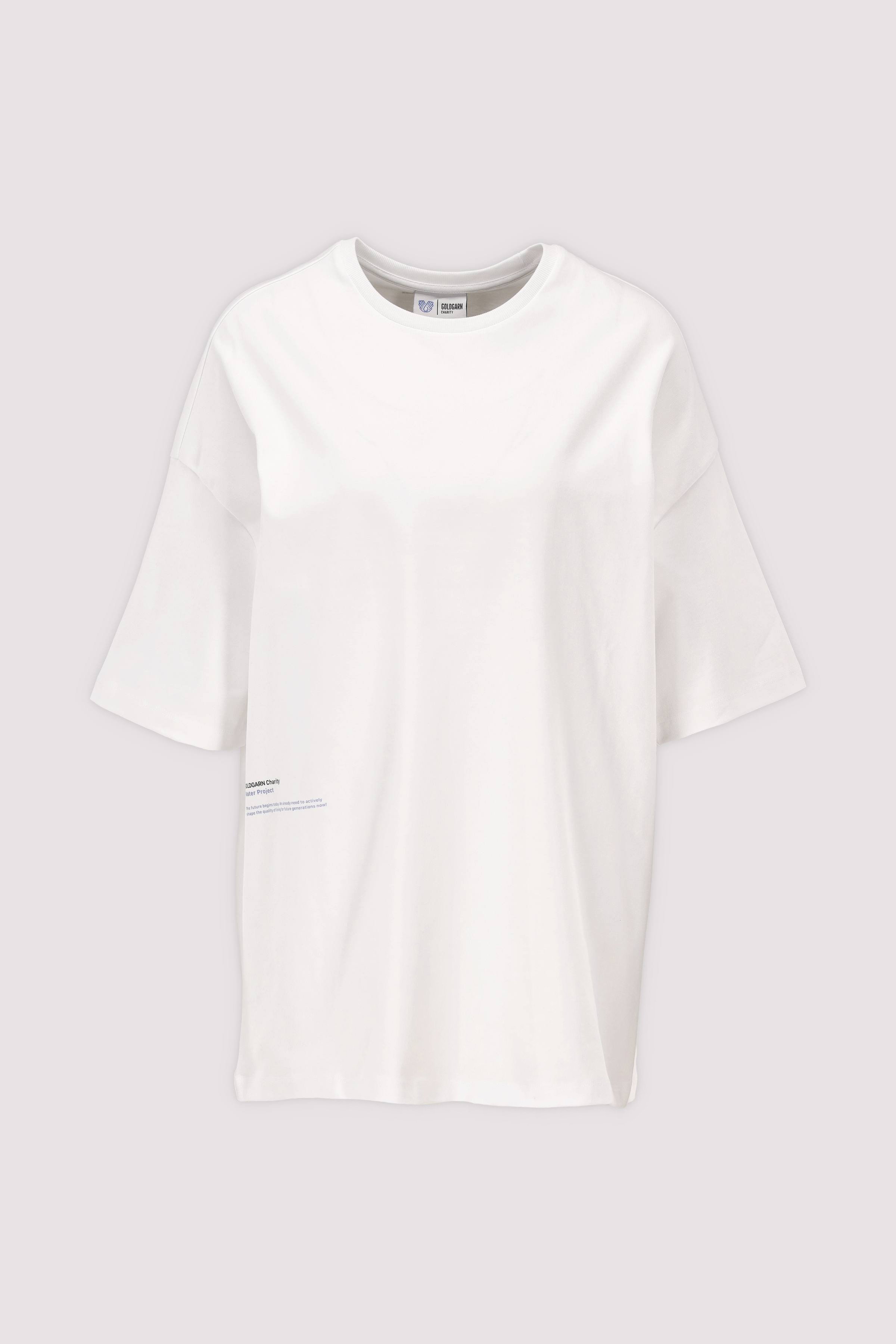 GoldGarn - GoldGarn T-Shirt Weiß 100% Baumwolle