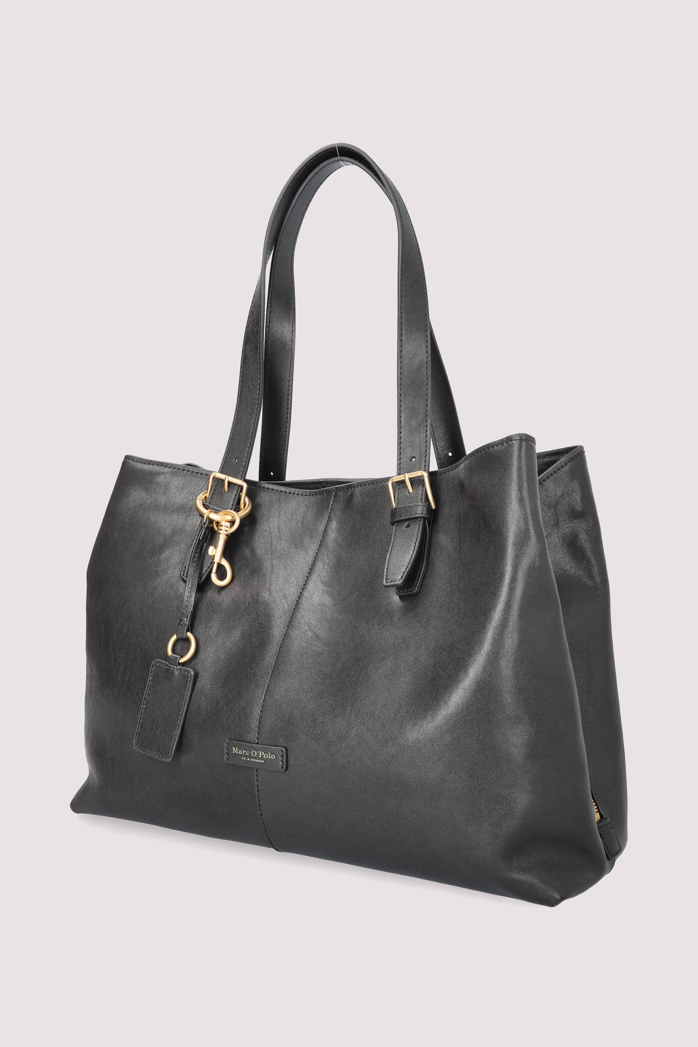 Marc O´Polo Accessoires - Marc O'Polo Lederhandtasche schwarz