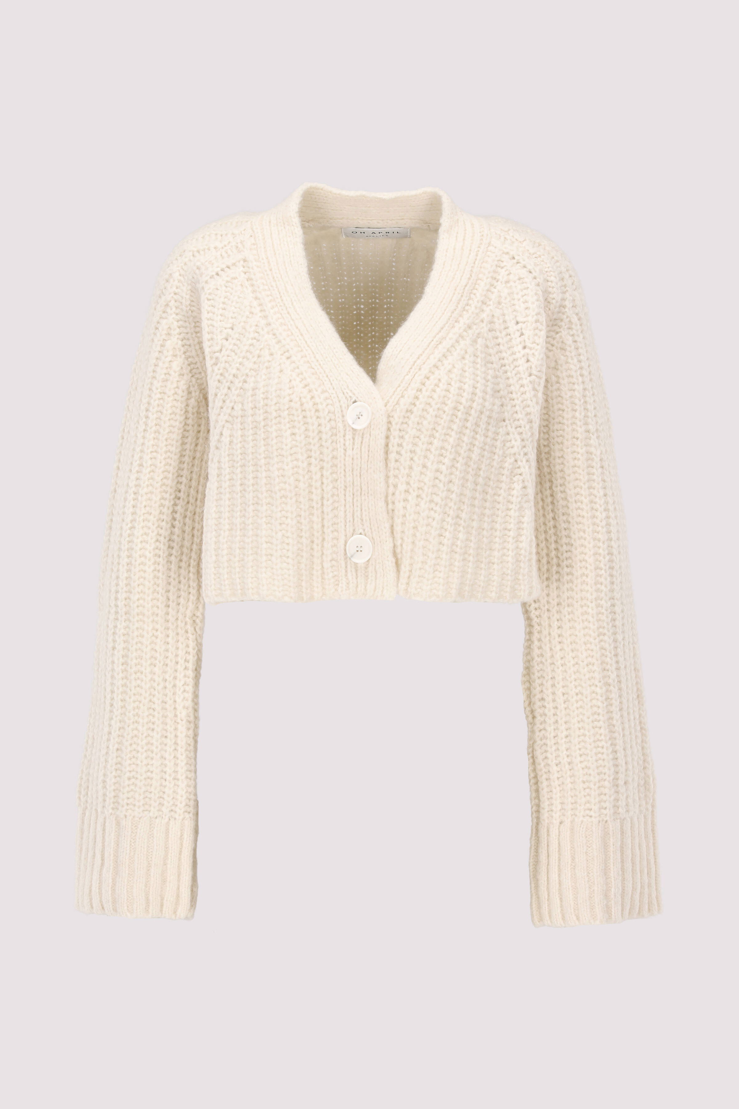 Fia Cropped Cardigan Off white XS 2000386870707
