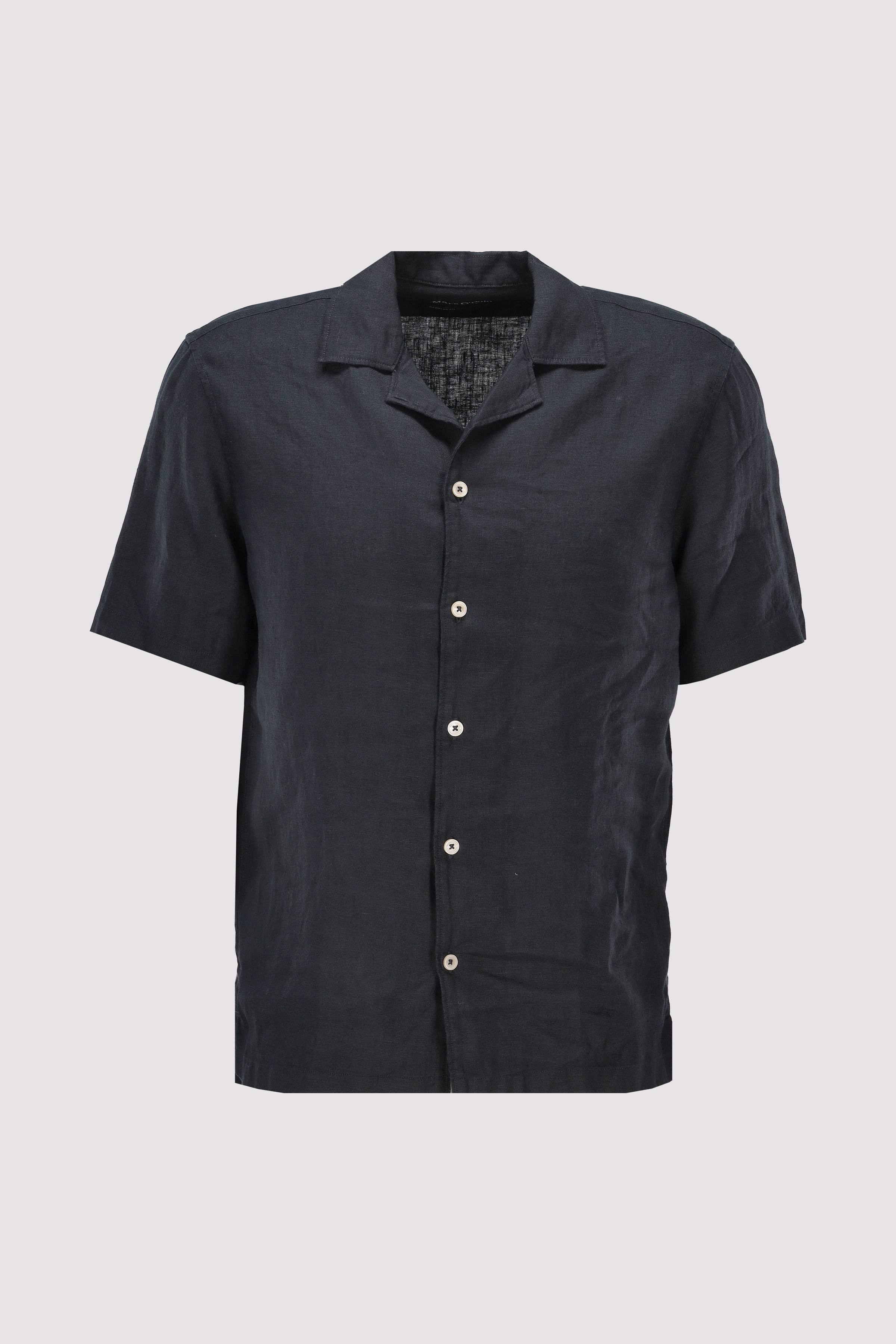 Camp collar, short sleeves, sl