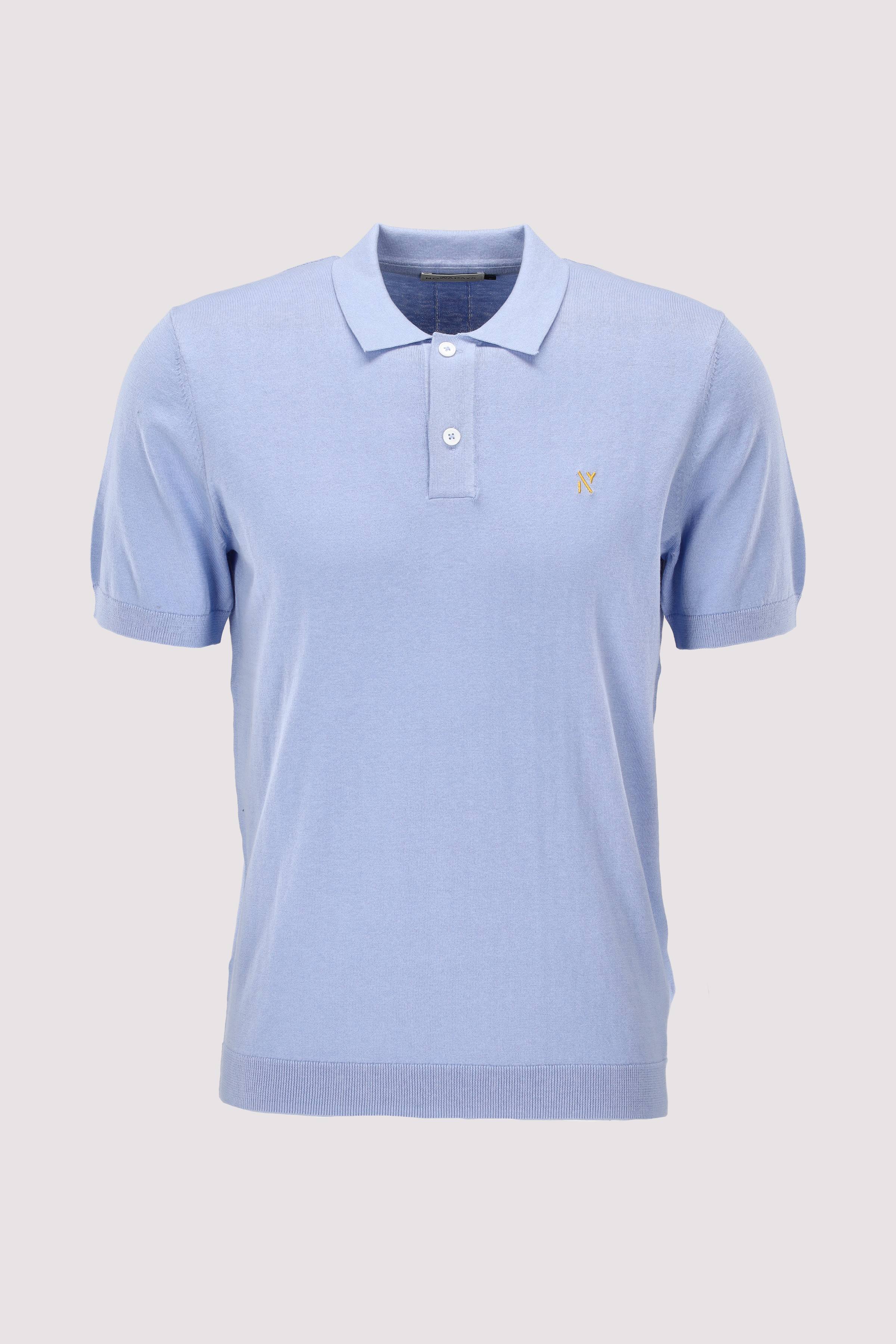 Knitted Silk Polo
