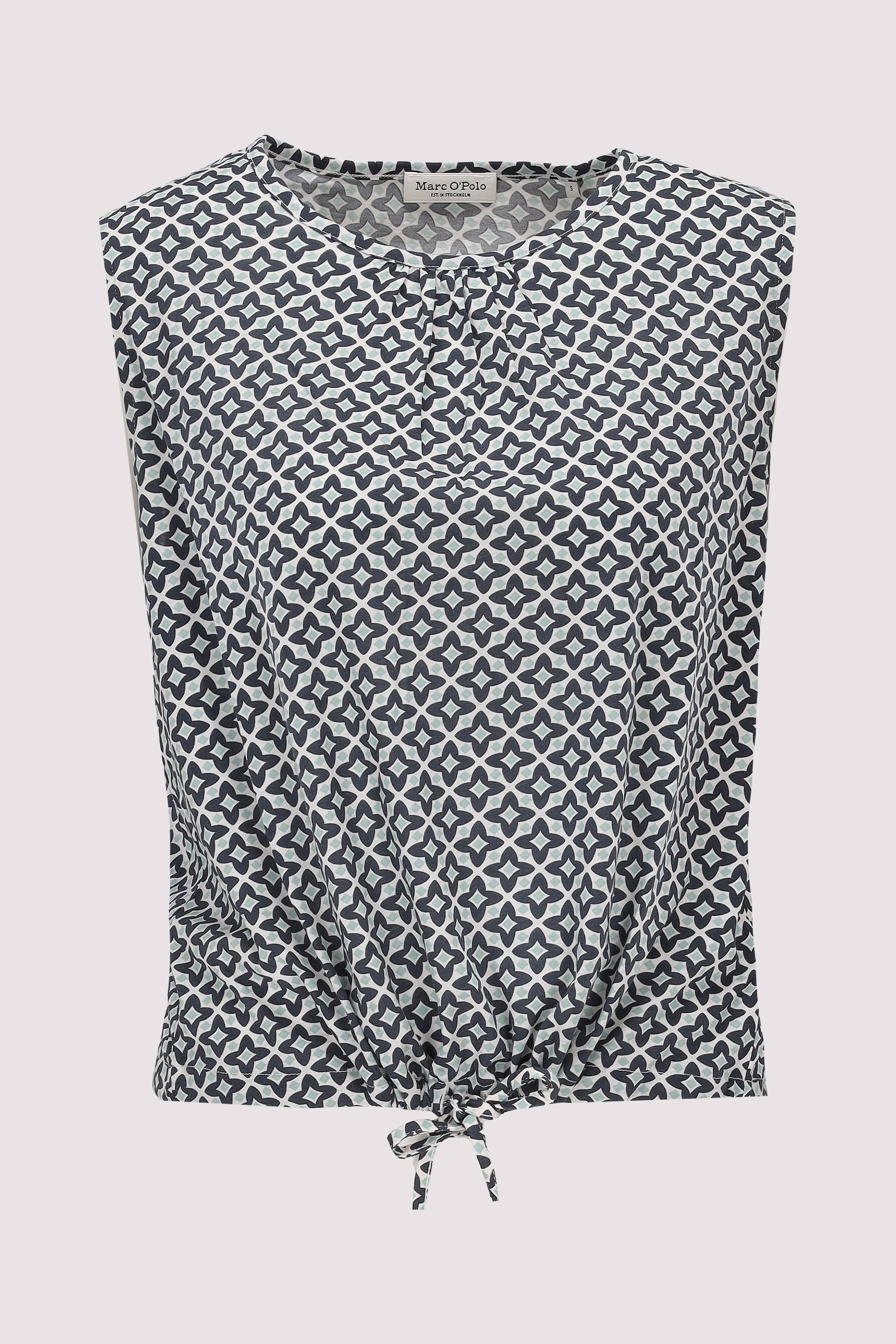 Jersey blouse, sleeveless, gat
