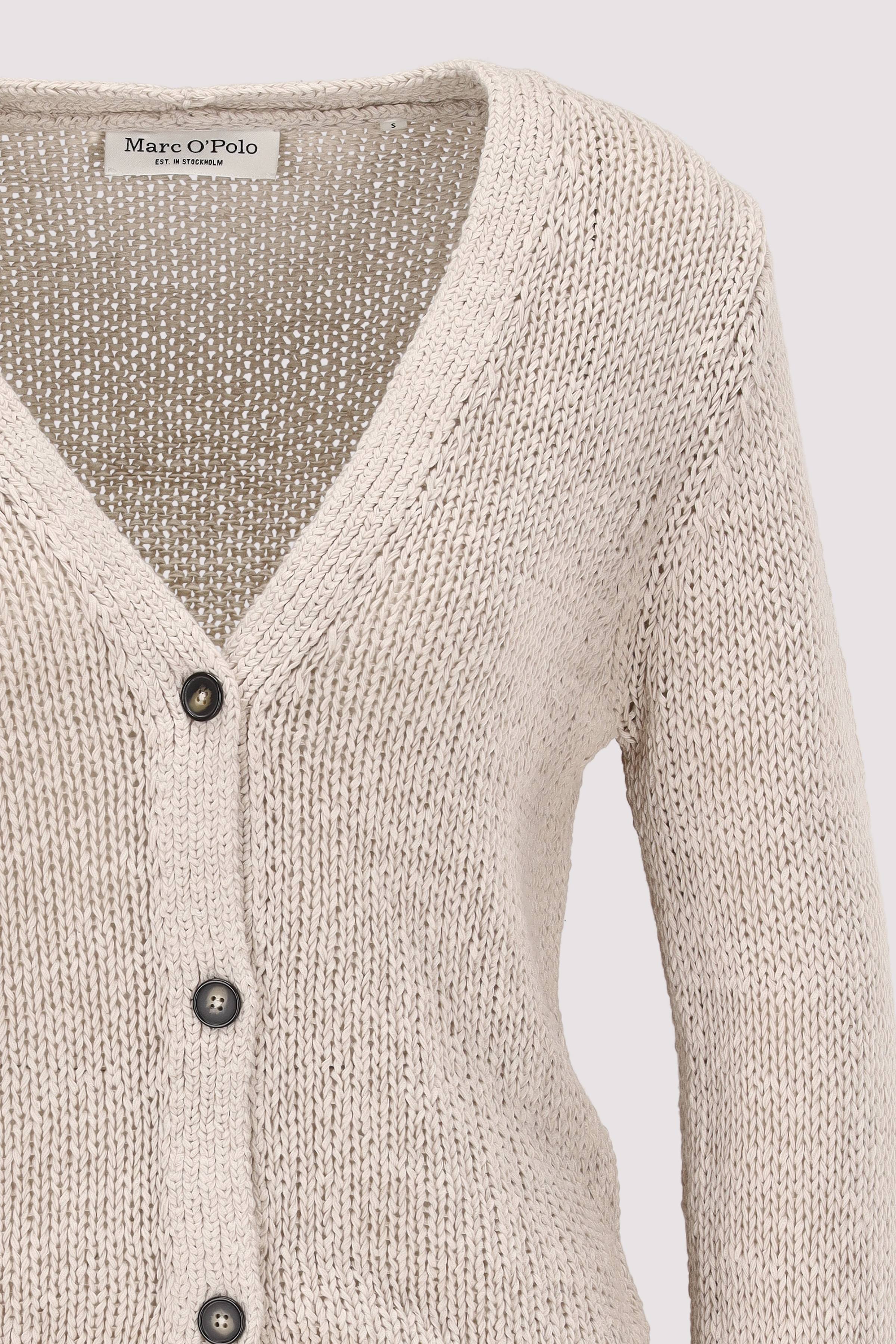 Marc O Polo Casual - Marc O'Polo Strickjacke Grau