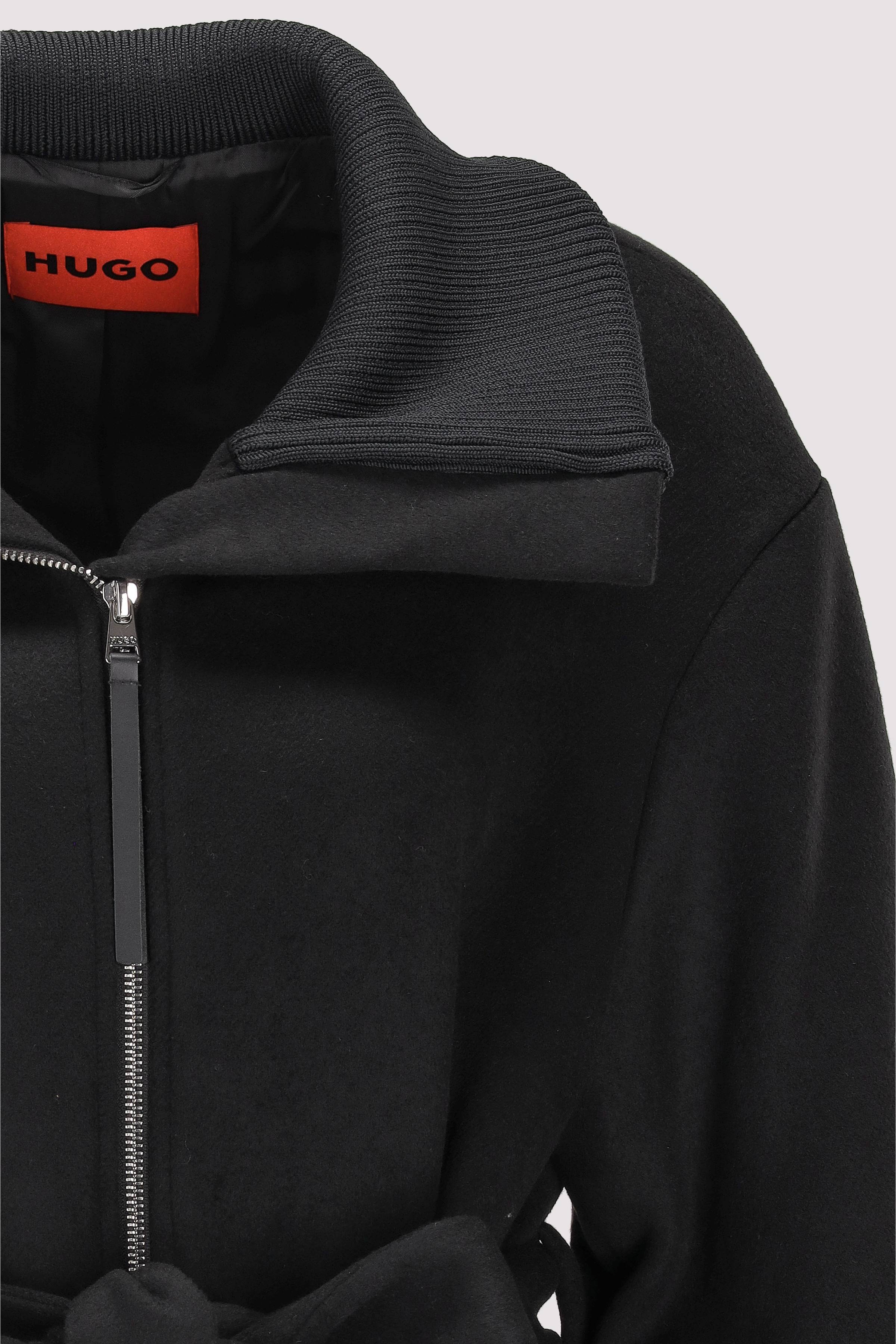 HUGO - HUGO Damen Trenchcoat in Schwarz