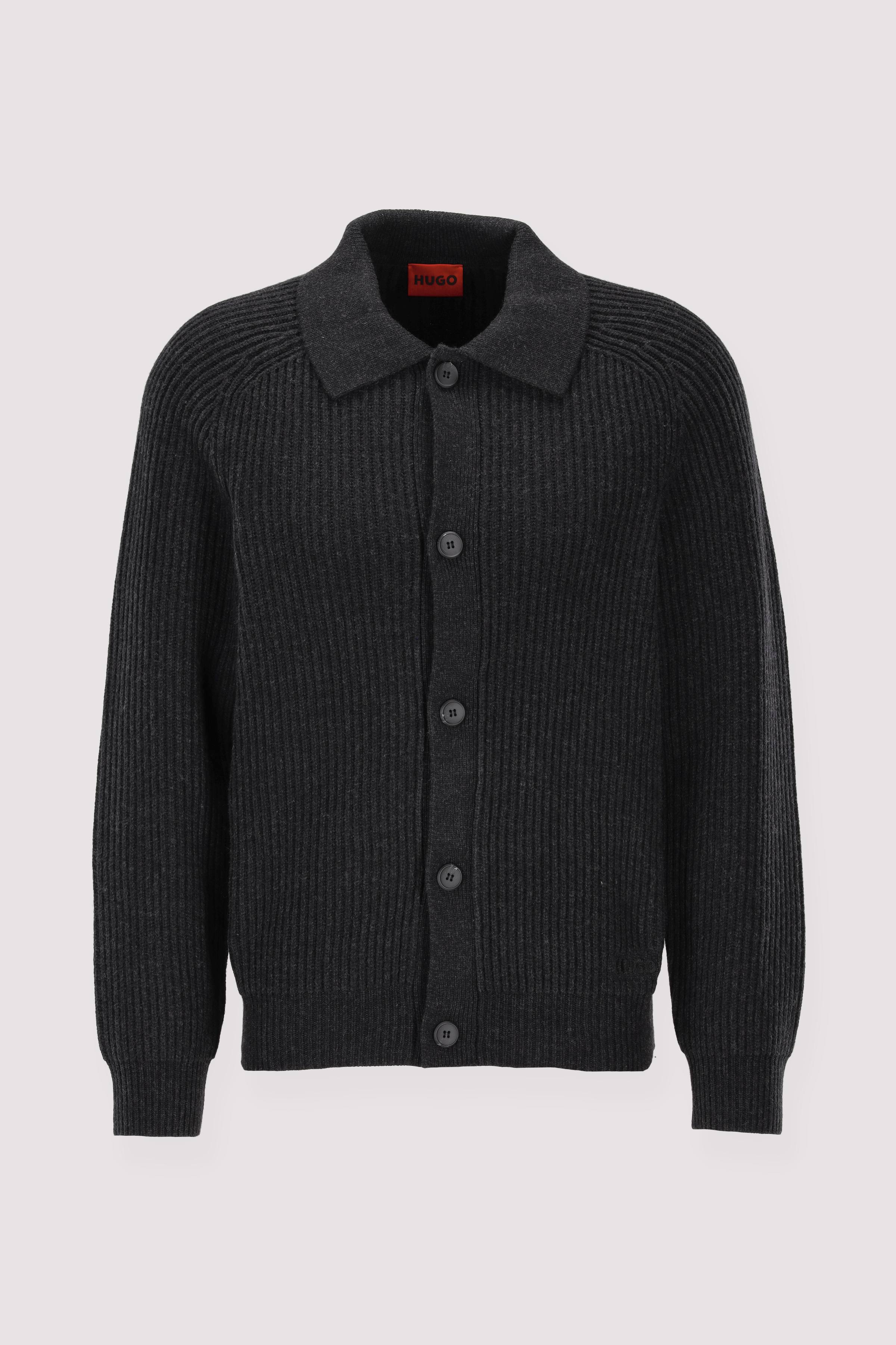 HUGO Pullover Herren schwarz