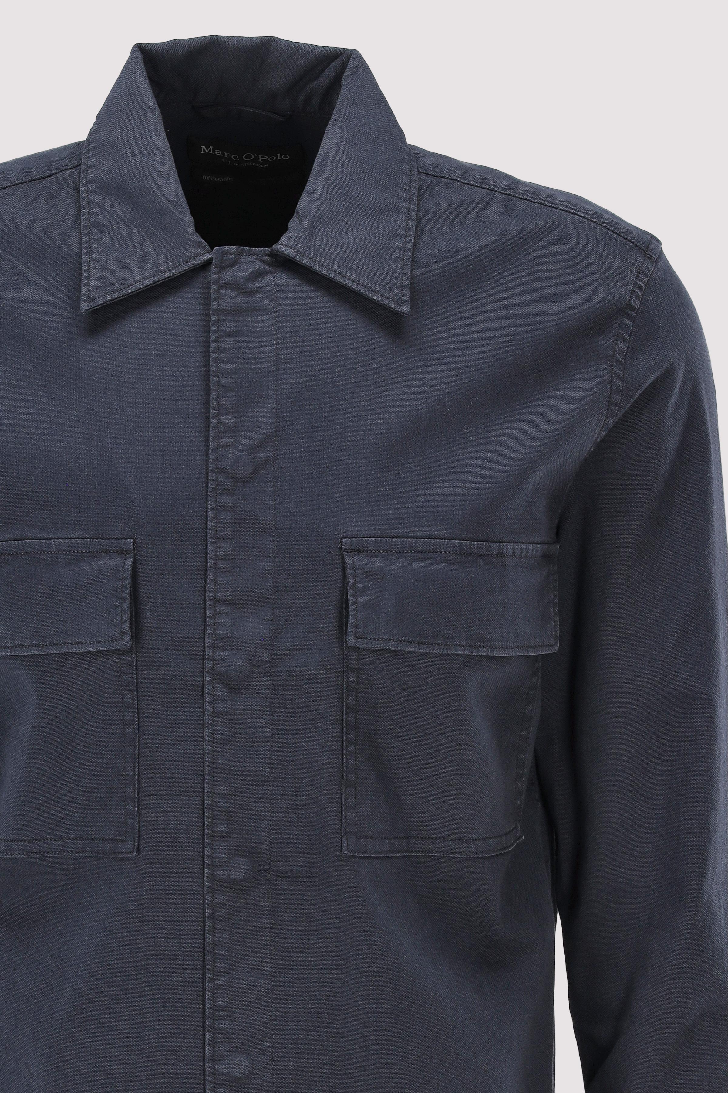 Marc O´Polo International - Overshirt with kent collar, lo Marc O´Polo International - Overshirt with kent collar, lo