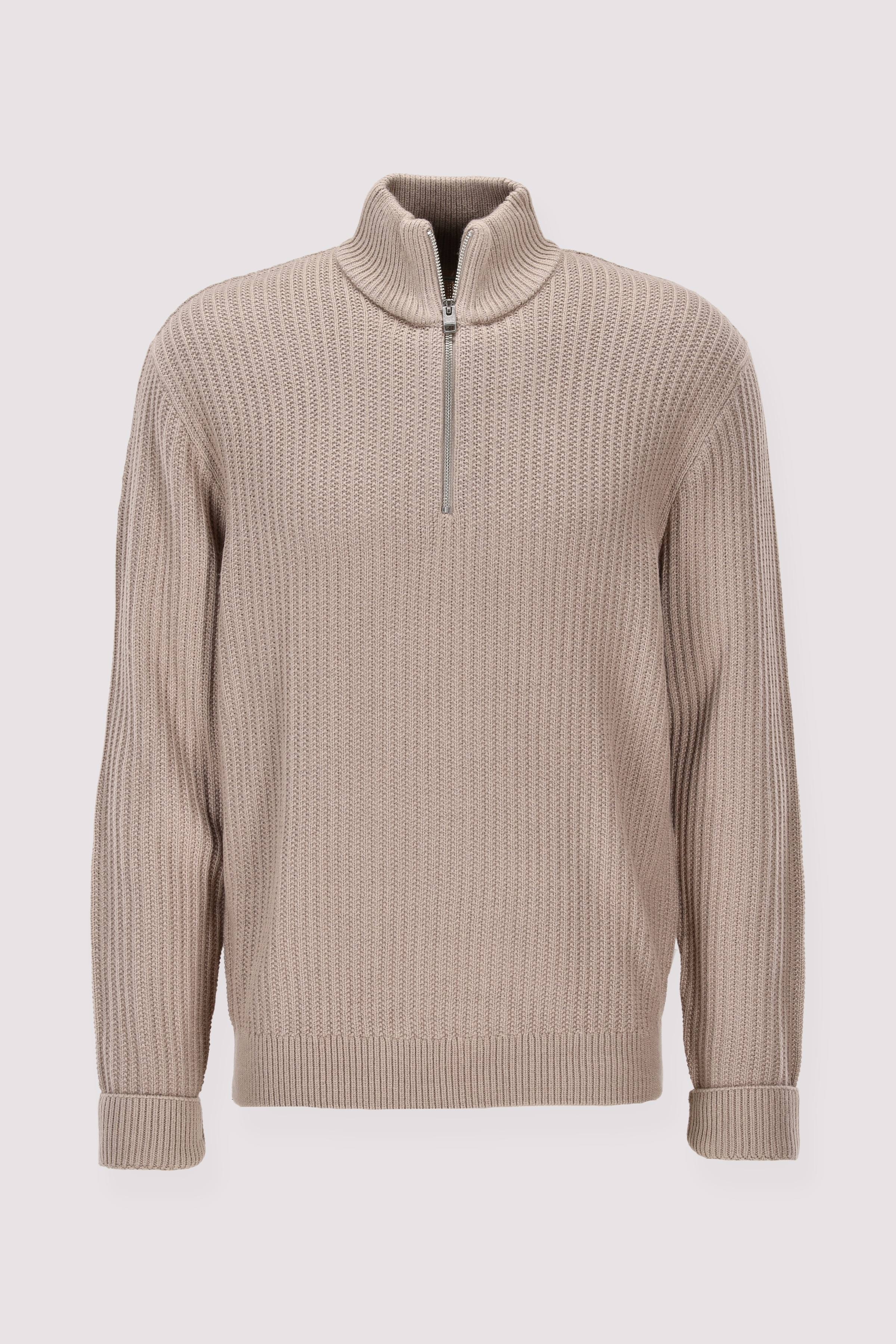 Jack and Jones Rundhalspullover grau