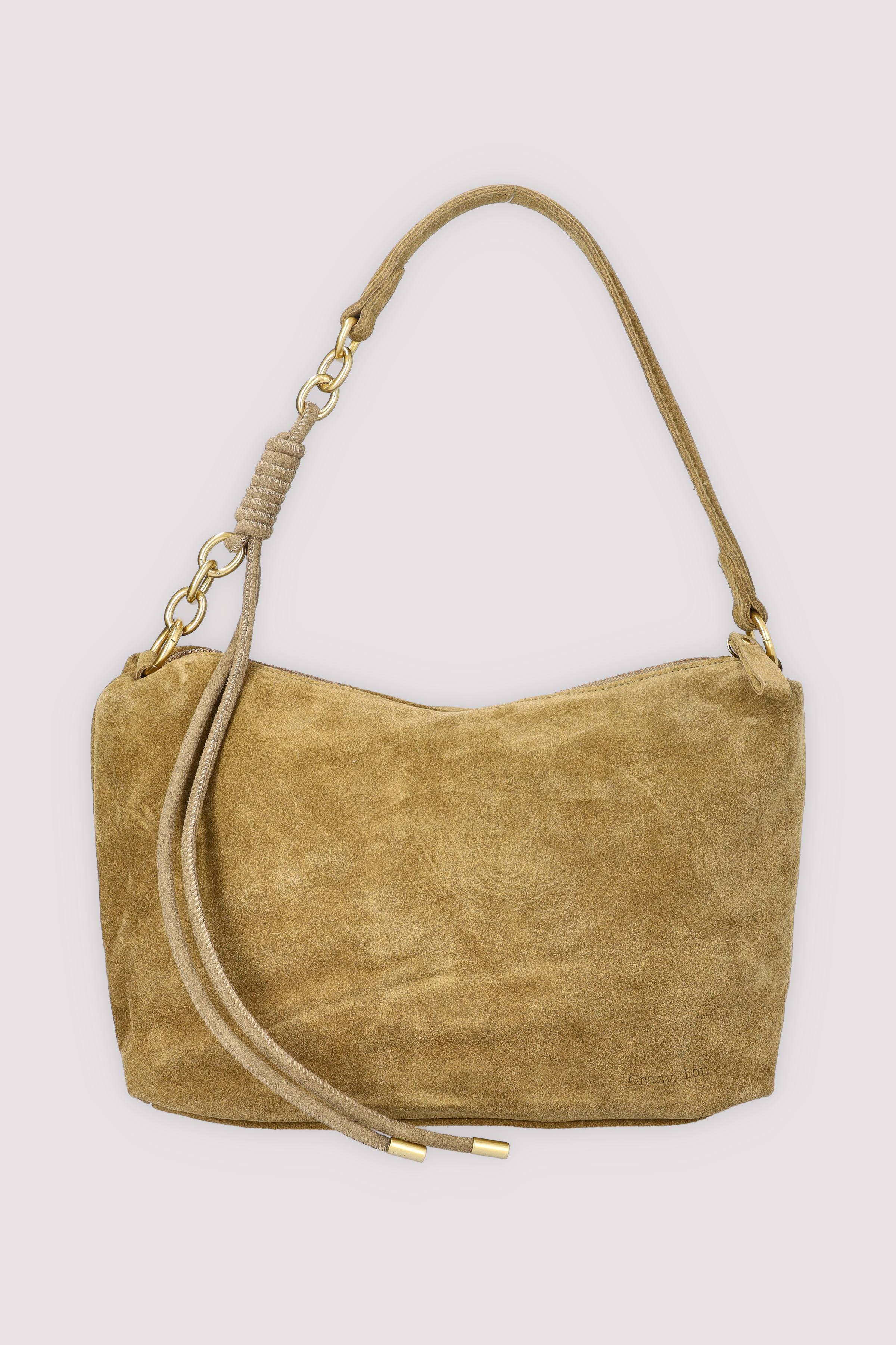 olive Handtasche Damen, zeitlos elegant