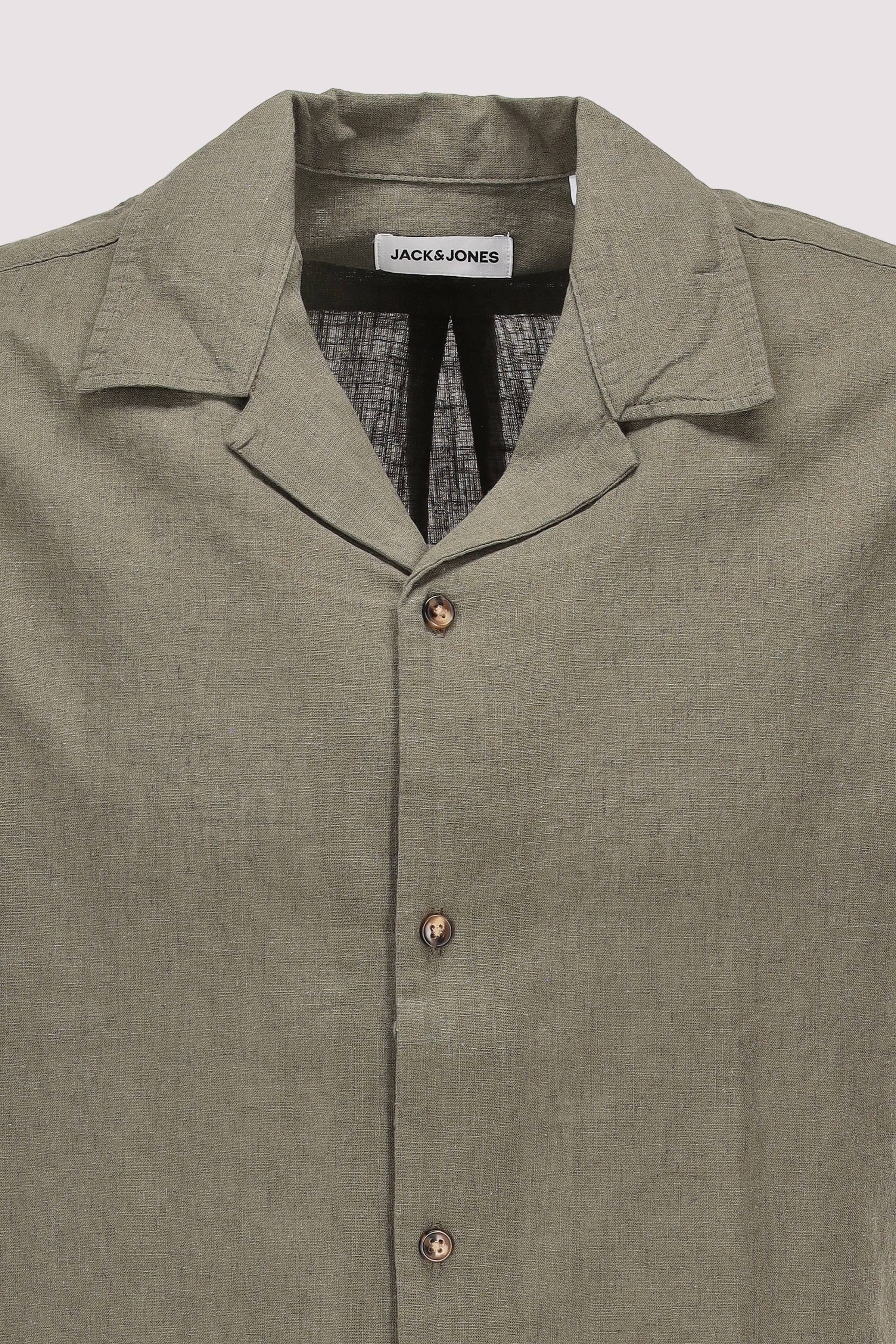 Jack and Jones - Jack and Jones Kurzarmhemd Olive