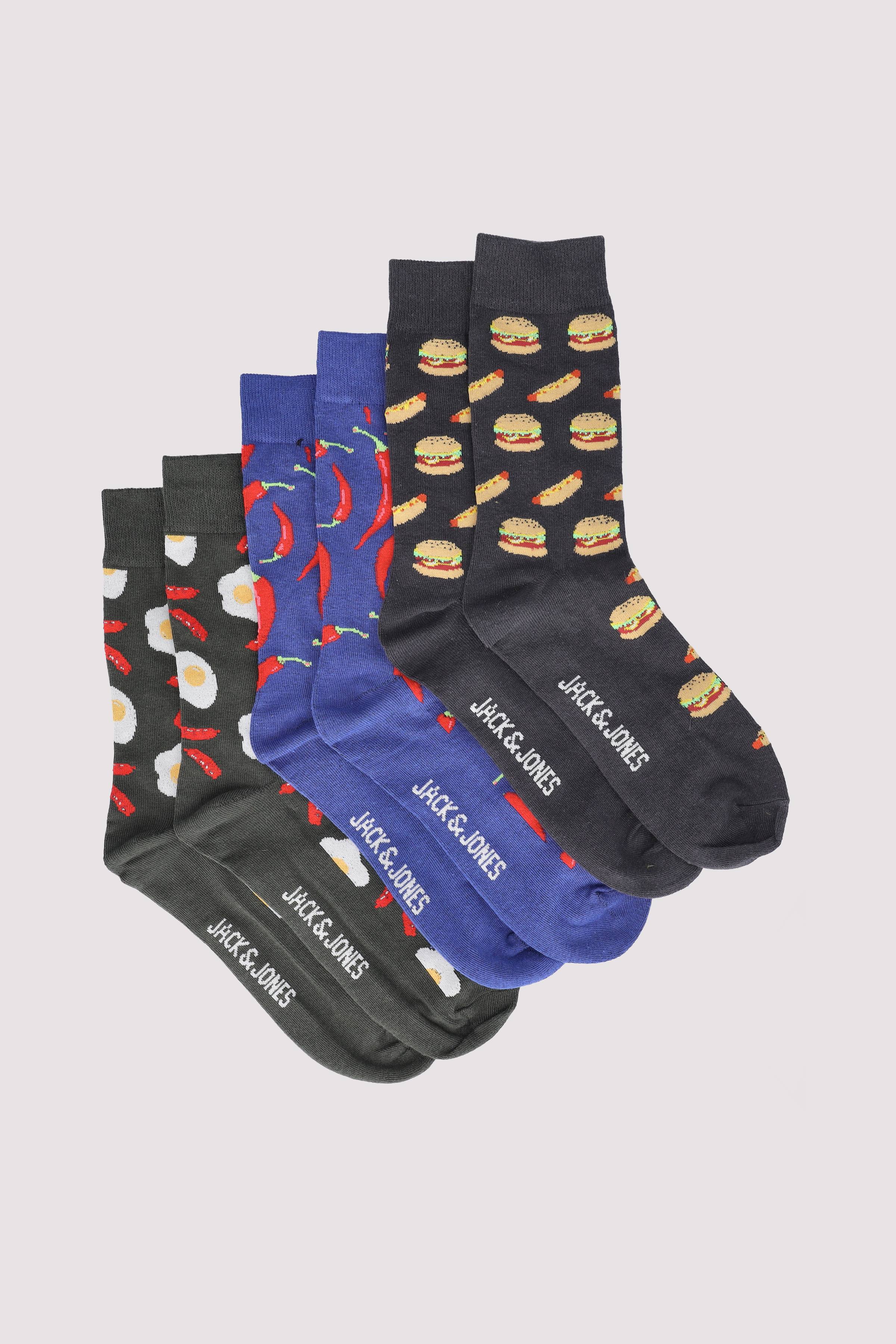 JACHOT FOOD SOCKS 3 PACK