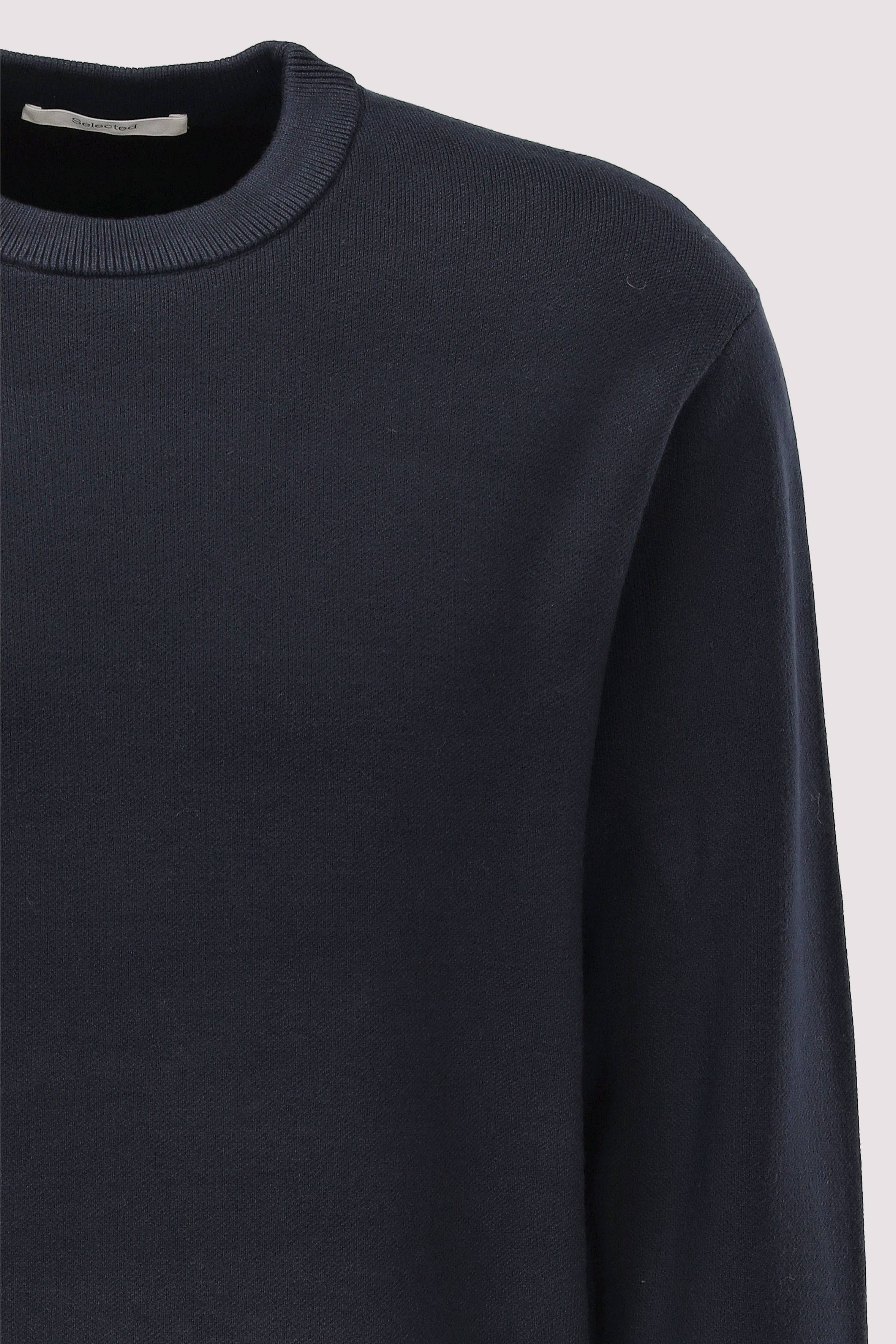 Selected - SLHTELLER FN RELAXED CREW NECK
