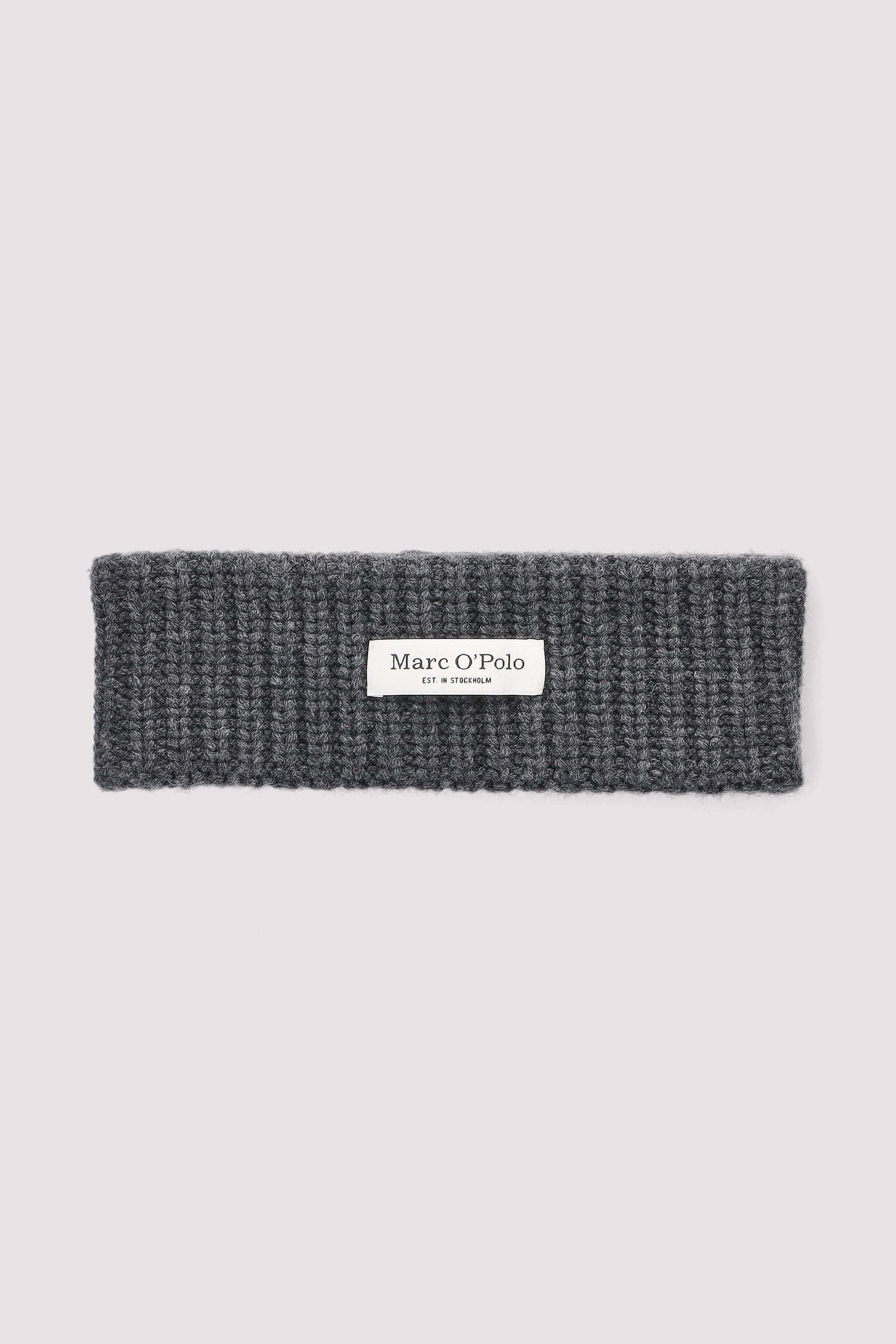 Headband, knitted in 1x1 rib