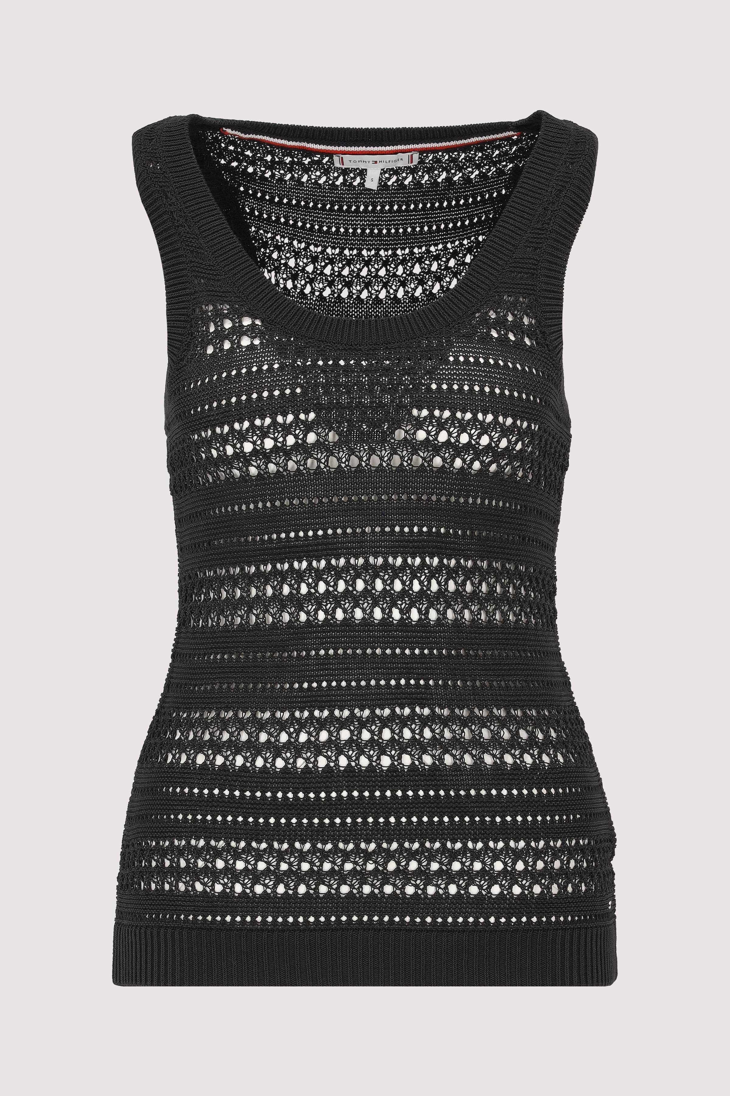 CROCHET C-NK RACERBACK SL SWT