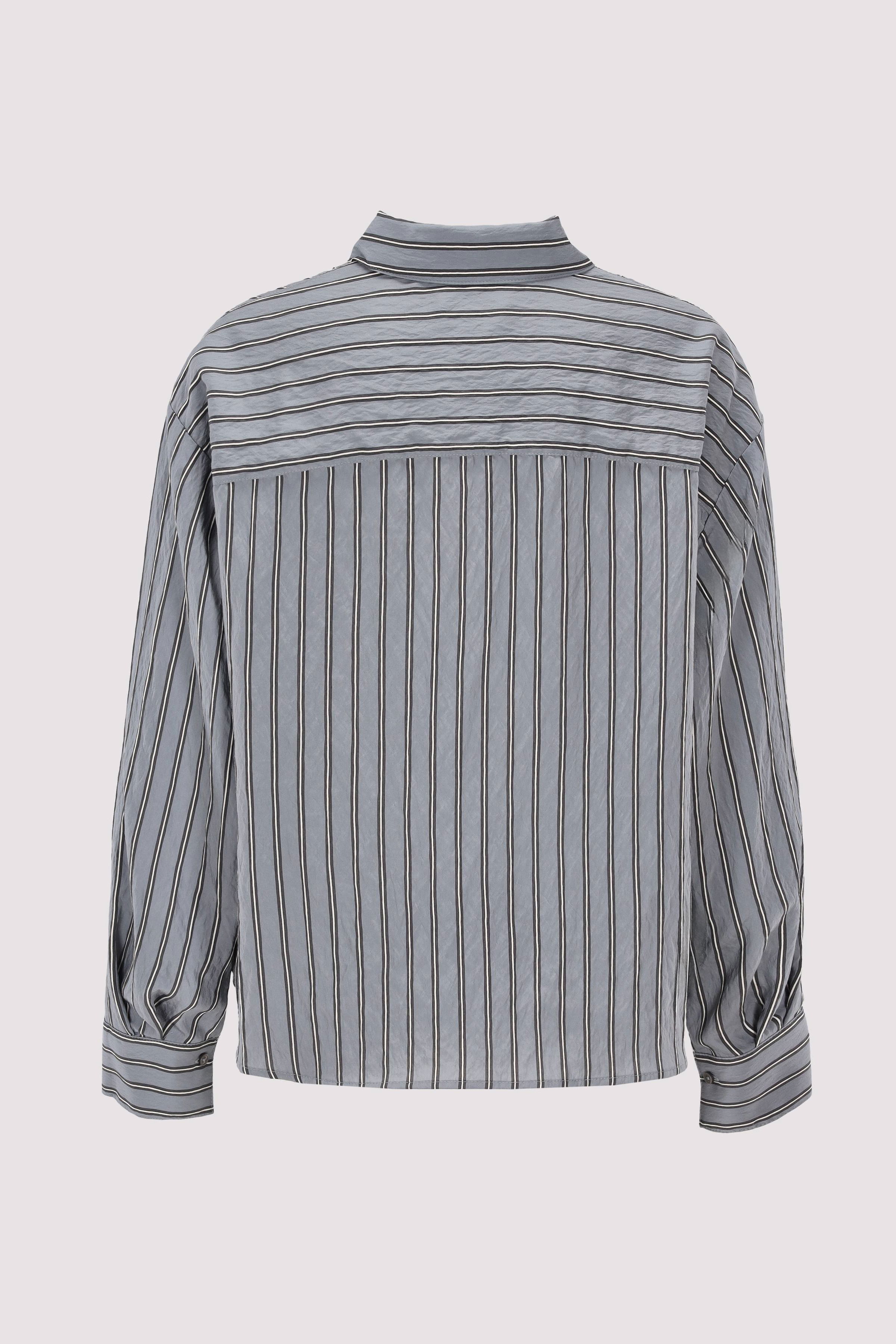 Blouse, flared boxy shape, ken