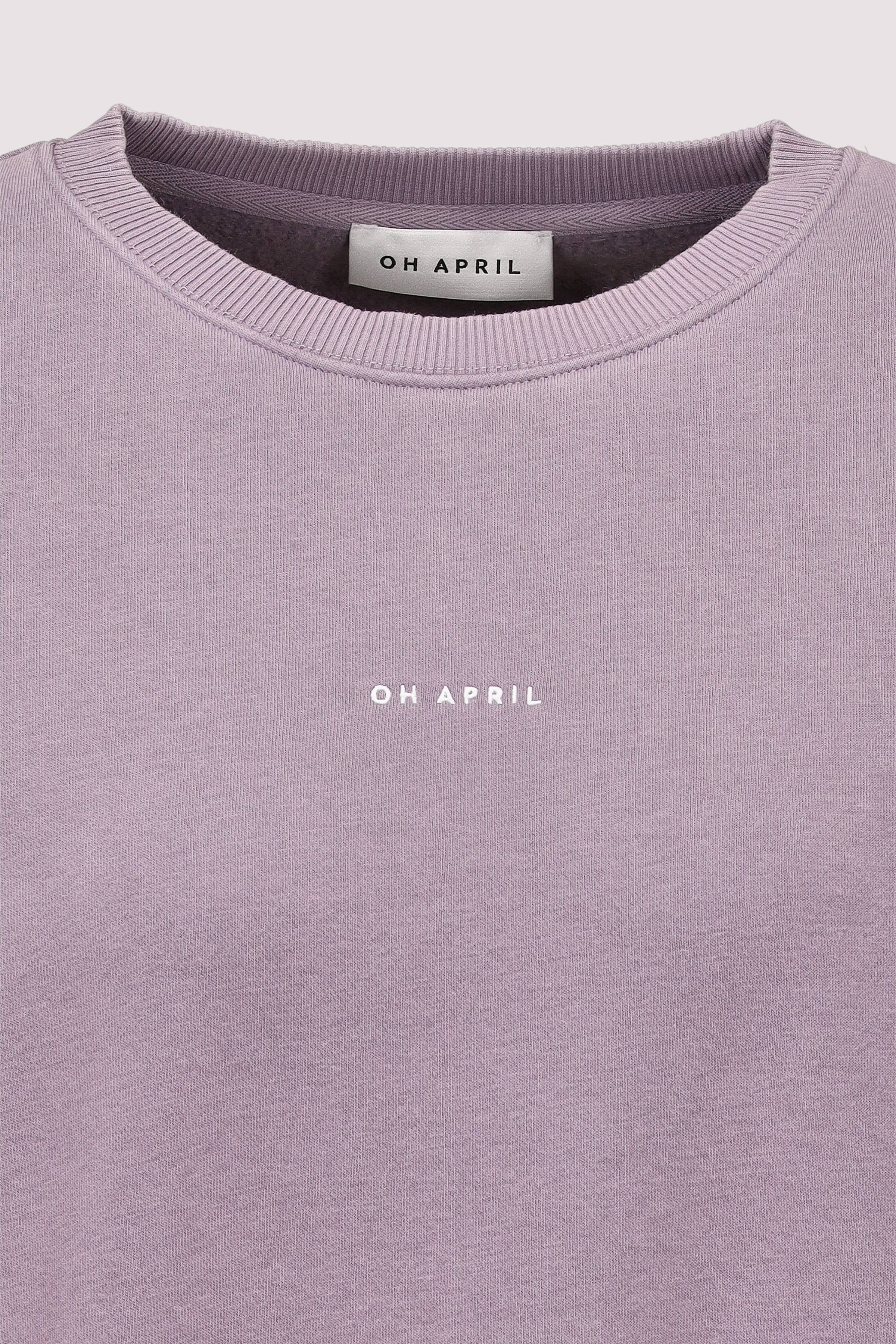 Oh April - Oh April Sweatshirt Foggy lilac weich