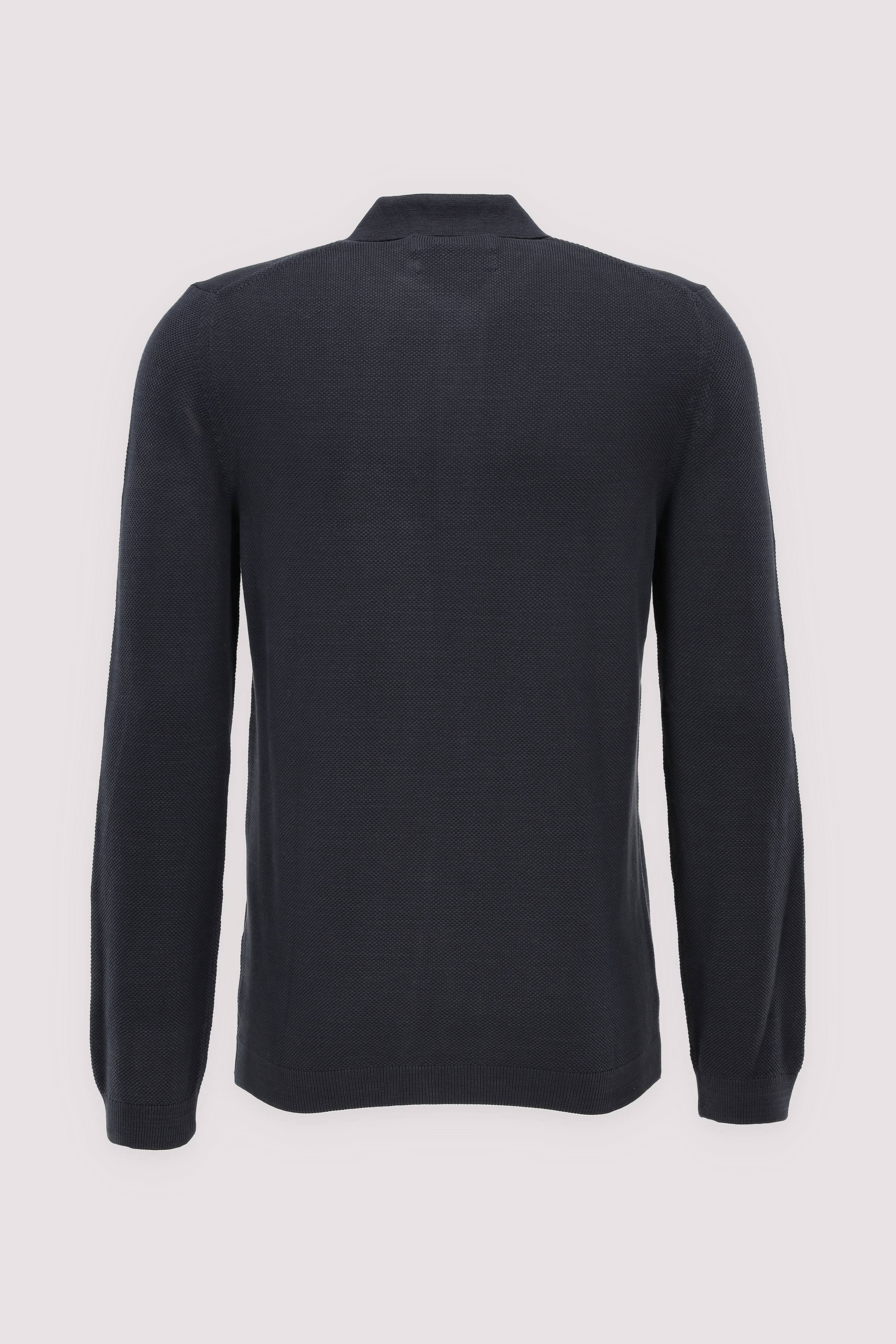 Marc O´Polo International - Polo LS, piqué-structure Marc O´Polo International - Polo LS, piqué-structure