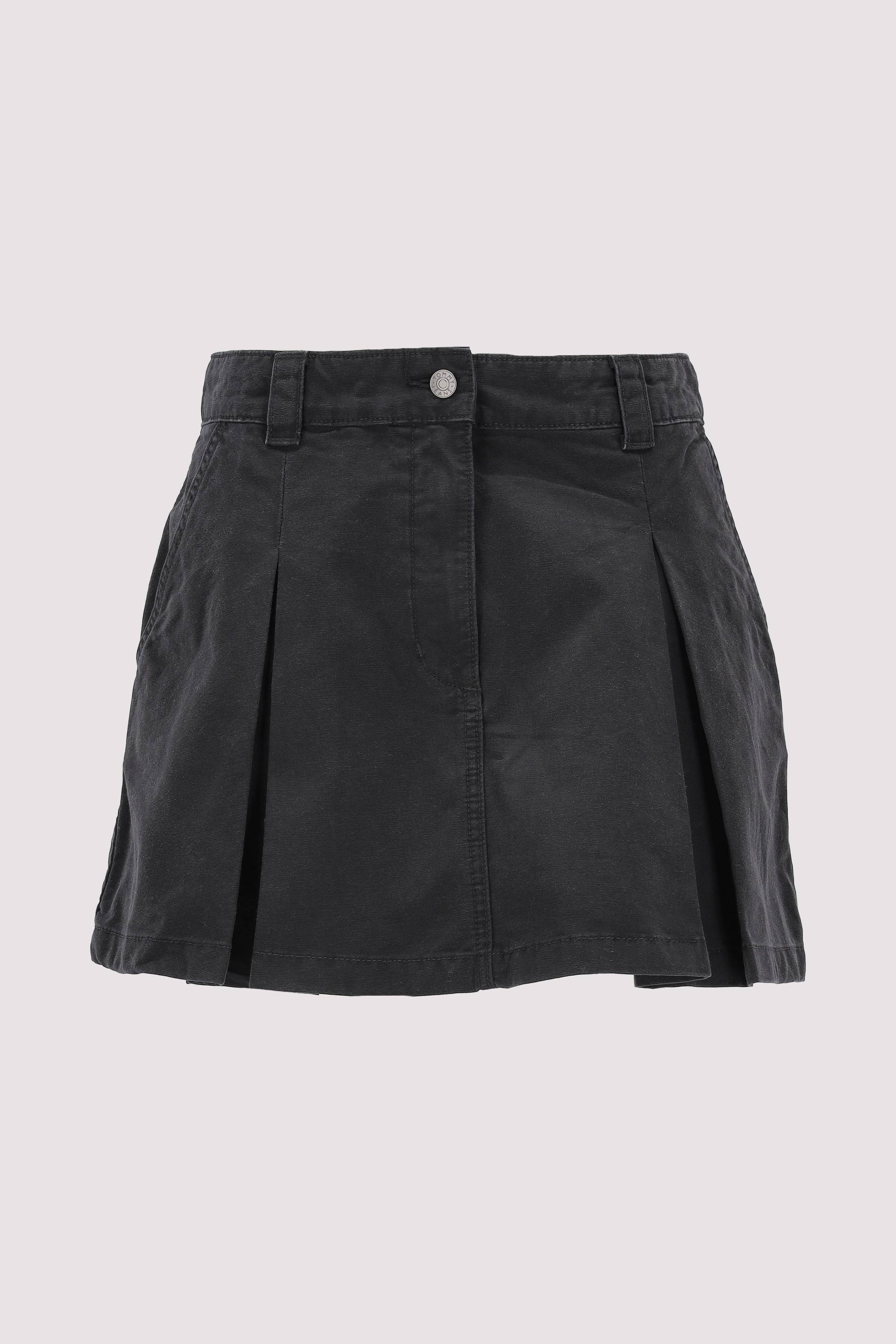 TJW CANVAS MINI PLEATED SKIRT