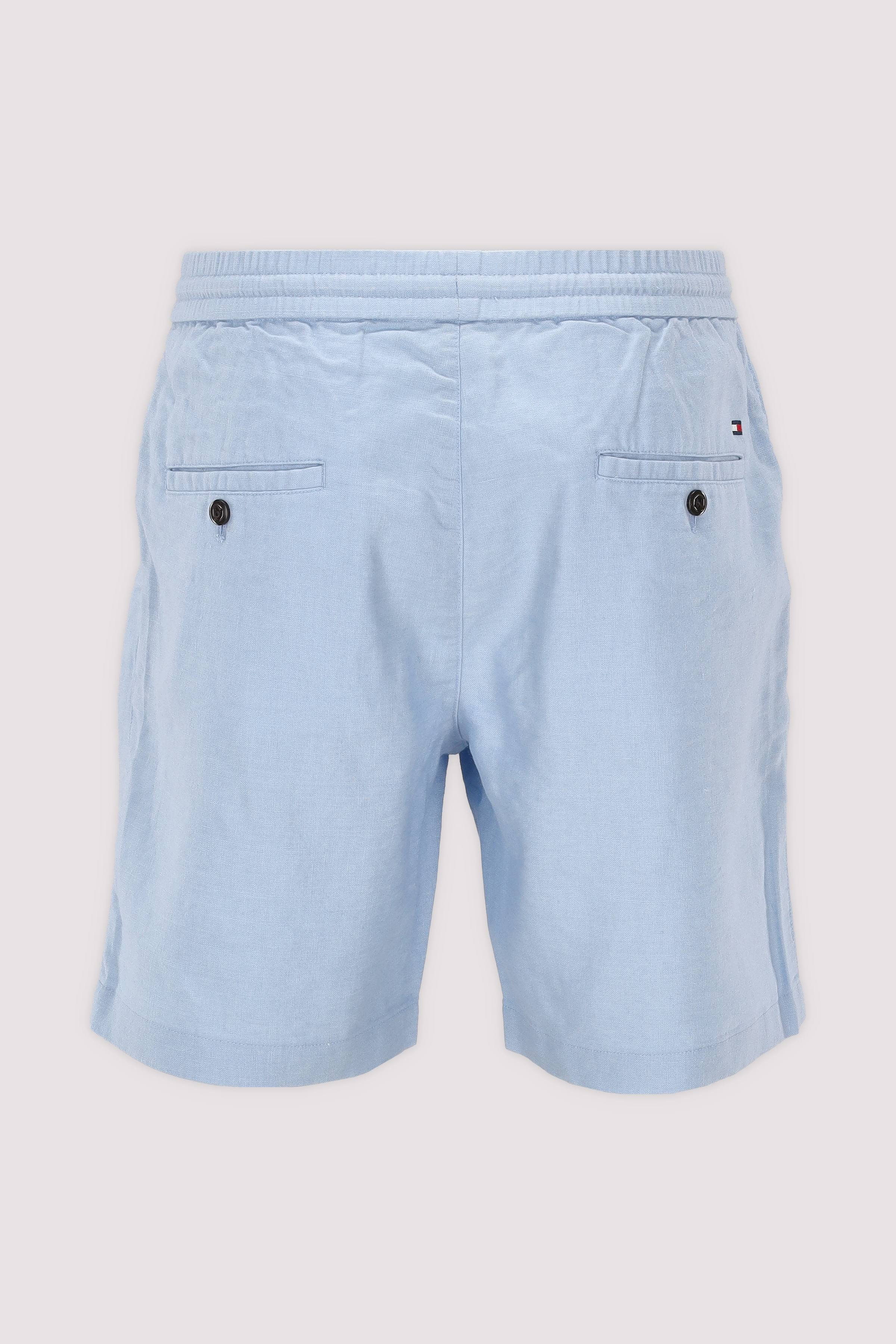 Tommy Hilfiger Leinen-Shorts Blau