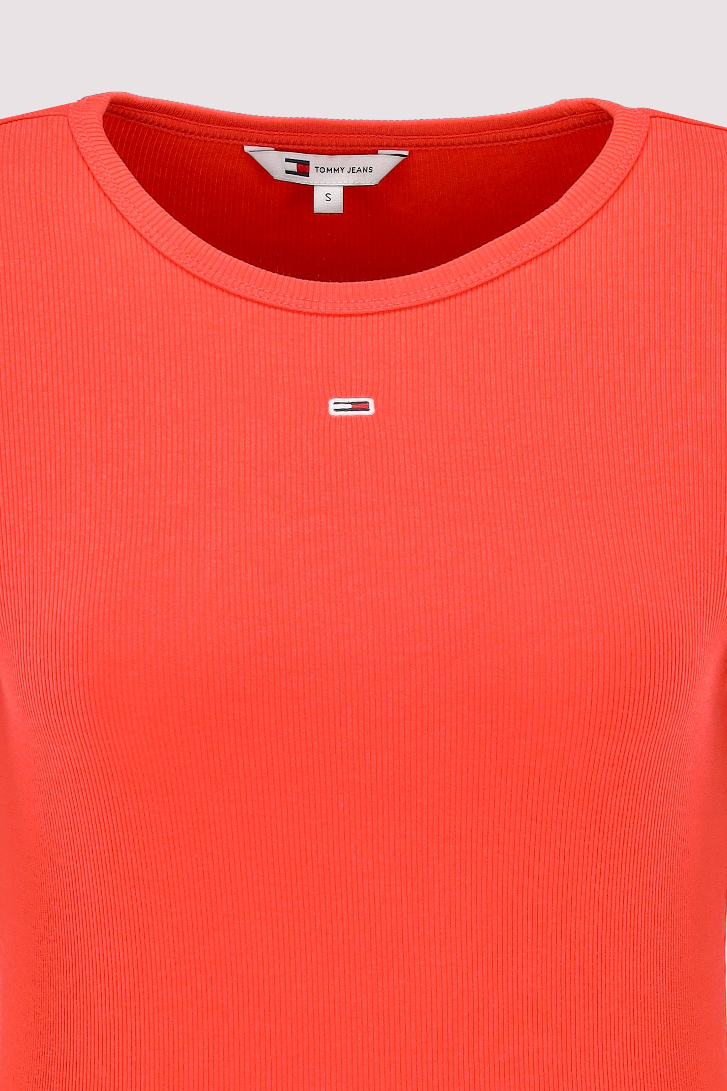 Tommy Jeans - TJW SLIM ESSENTIAL RIB SS EXT Tommy Jeans - TJW SLIM ESSENTIAL RIB SS EXT