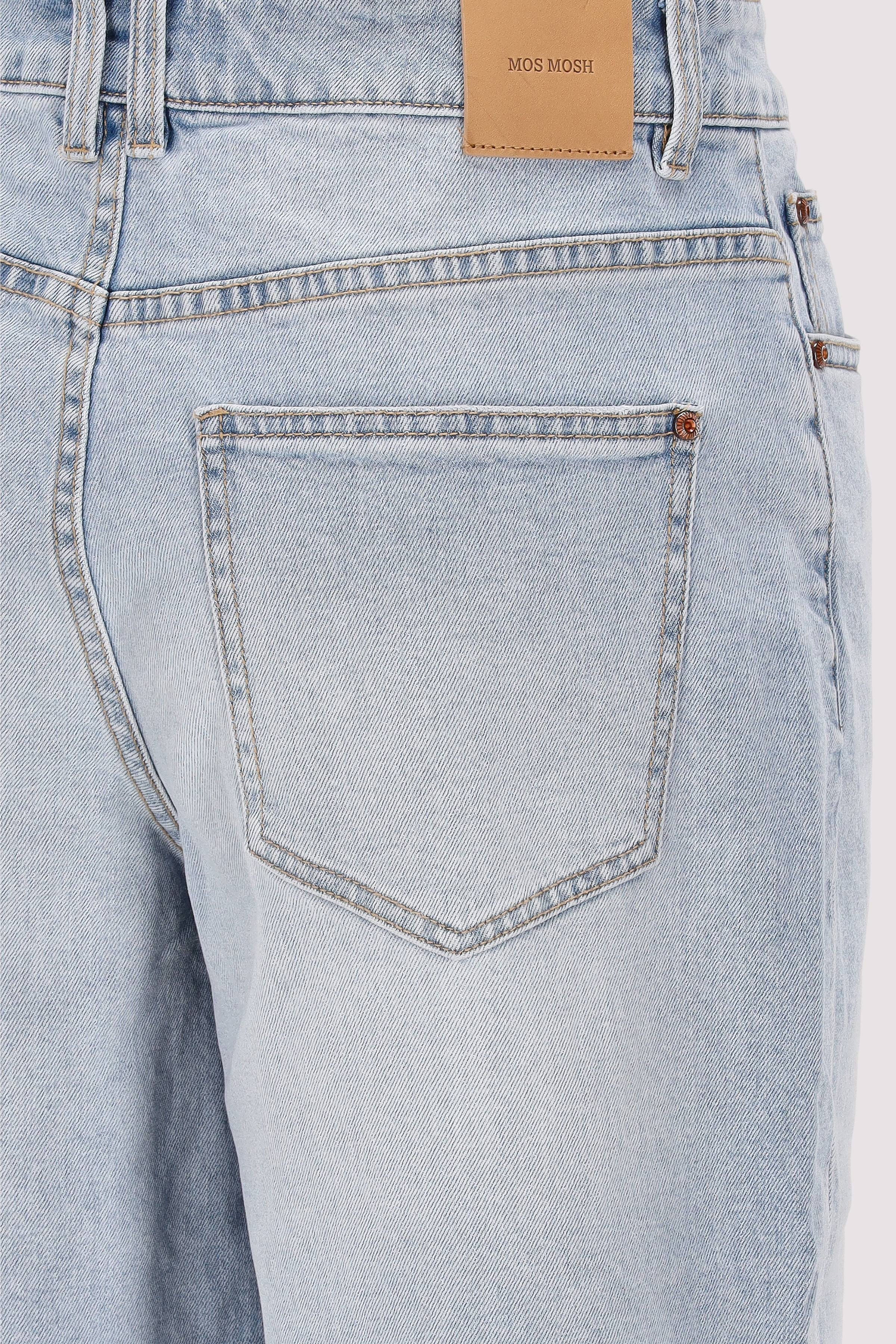 MosMosh - MosMosh Damen Jeansshorts Light Blue