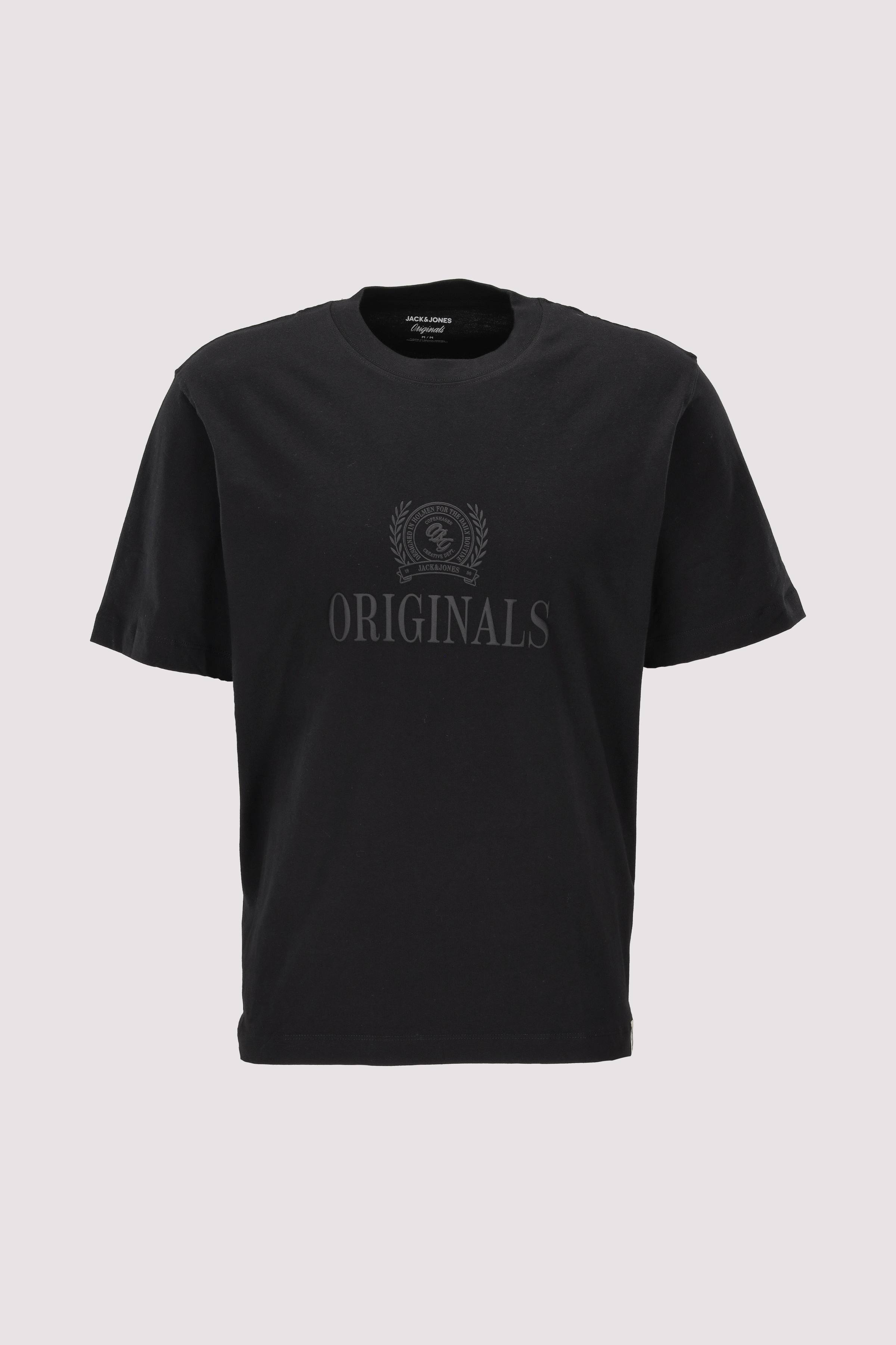 Kurzarm-T-Shirt Schwarz für Herren