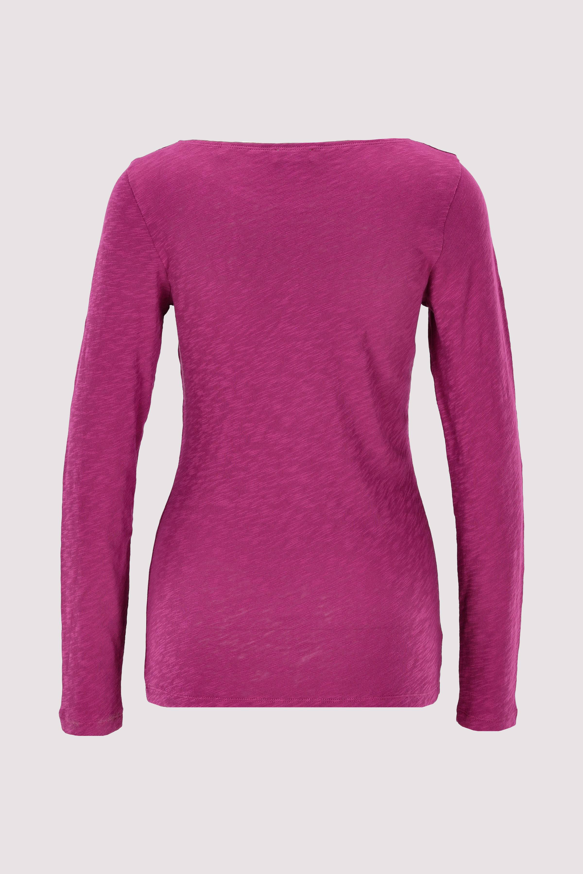 T-shirt, long sleeve, boat nec