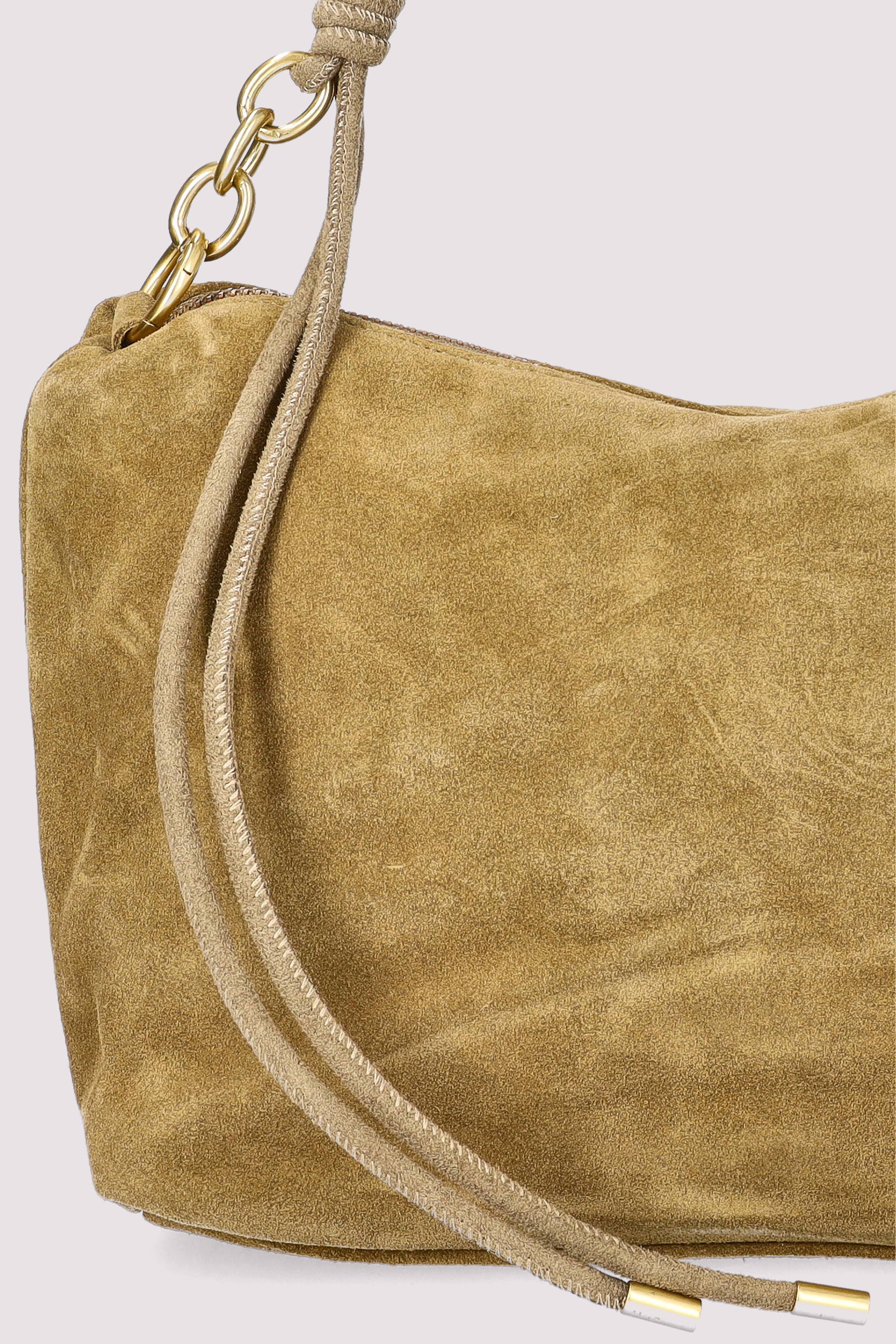 olive Handtasche Damen, zeitlos elegant