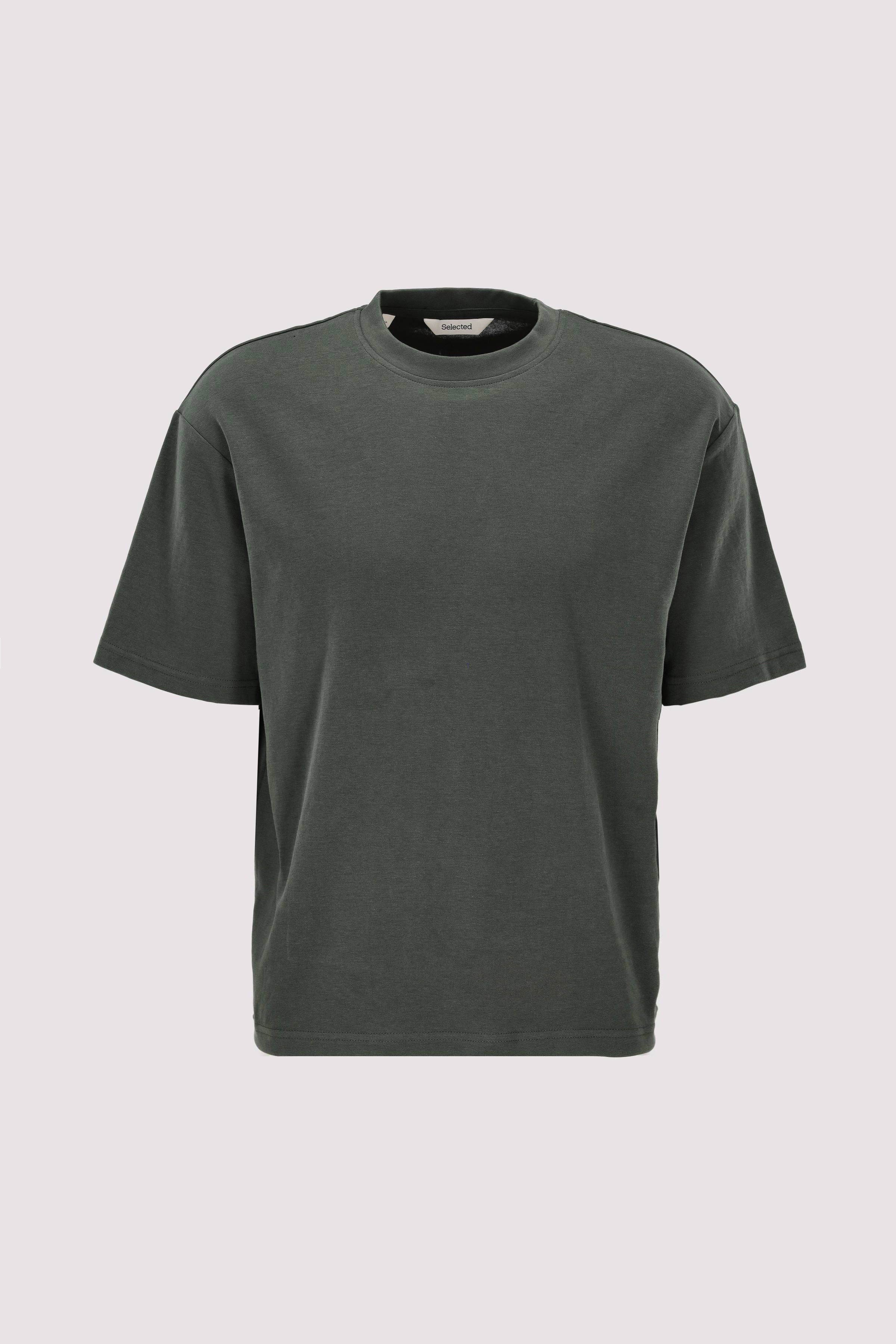 SLHLOOSEOSCAR SS O-NECK TEE NO