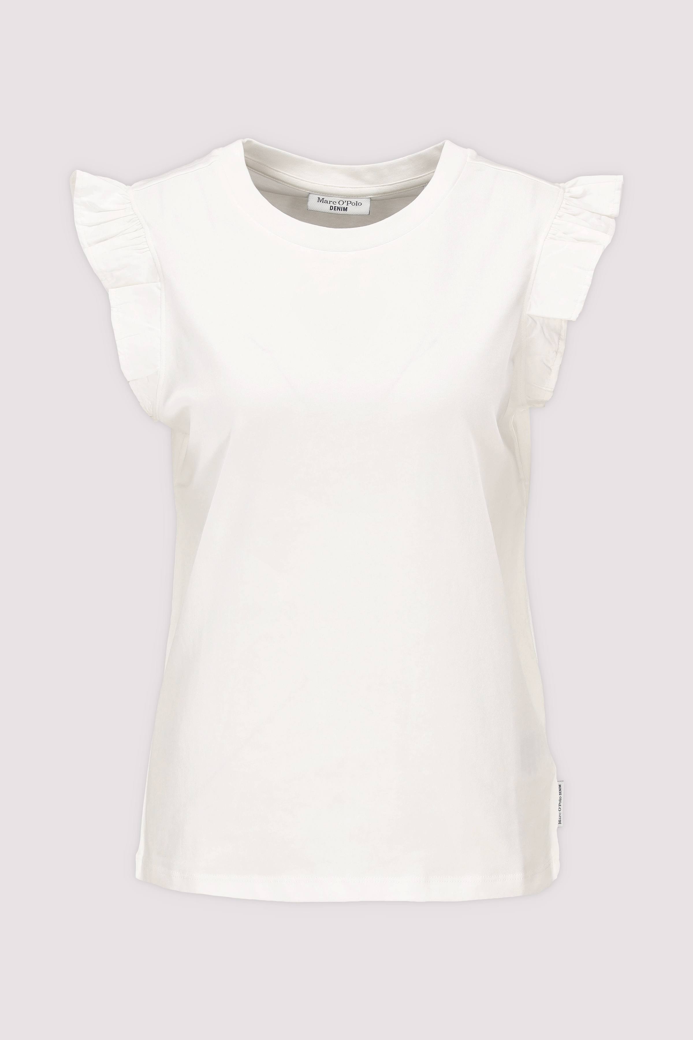 Marc O'Polo Denim - Marc O'Polo T-Shirt Weiß Baumwolle