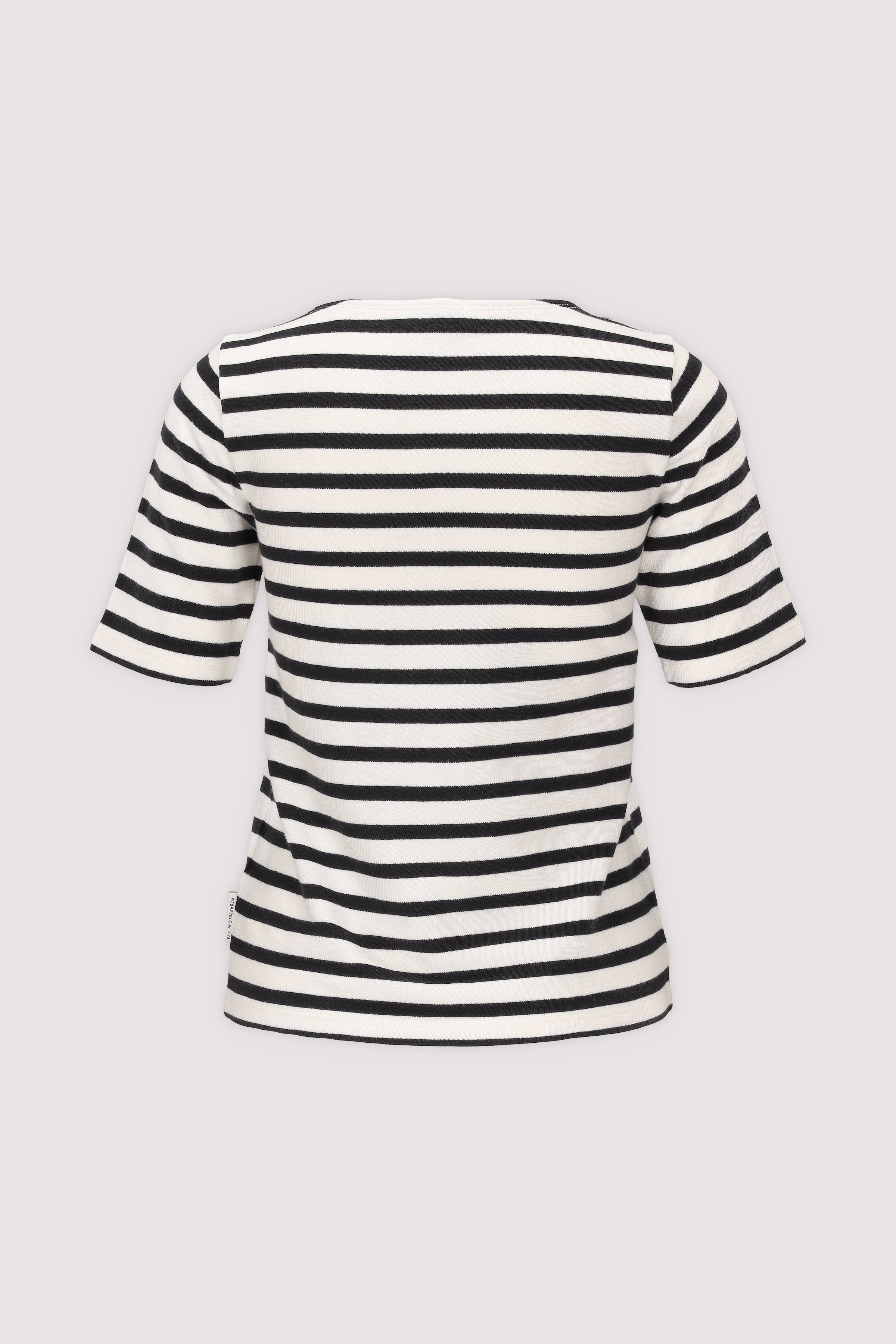 Marc O Polo Casual - Marc O'Polo Offwhite Baumwoll-T-Shirt