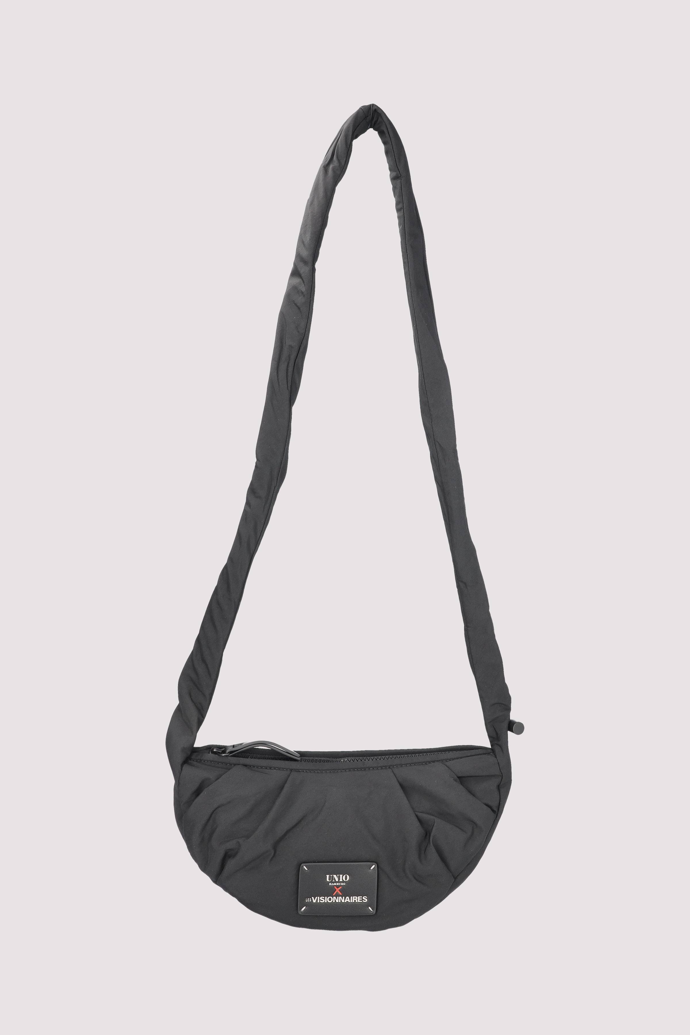 Schwarze Crossbody-Bag, leicht tragbar