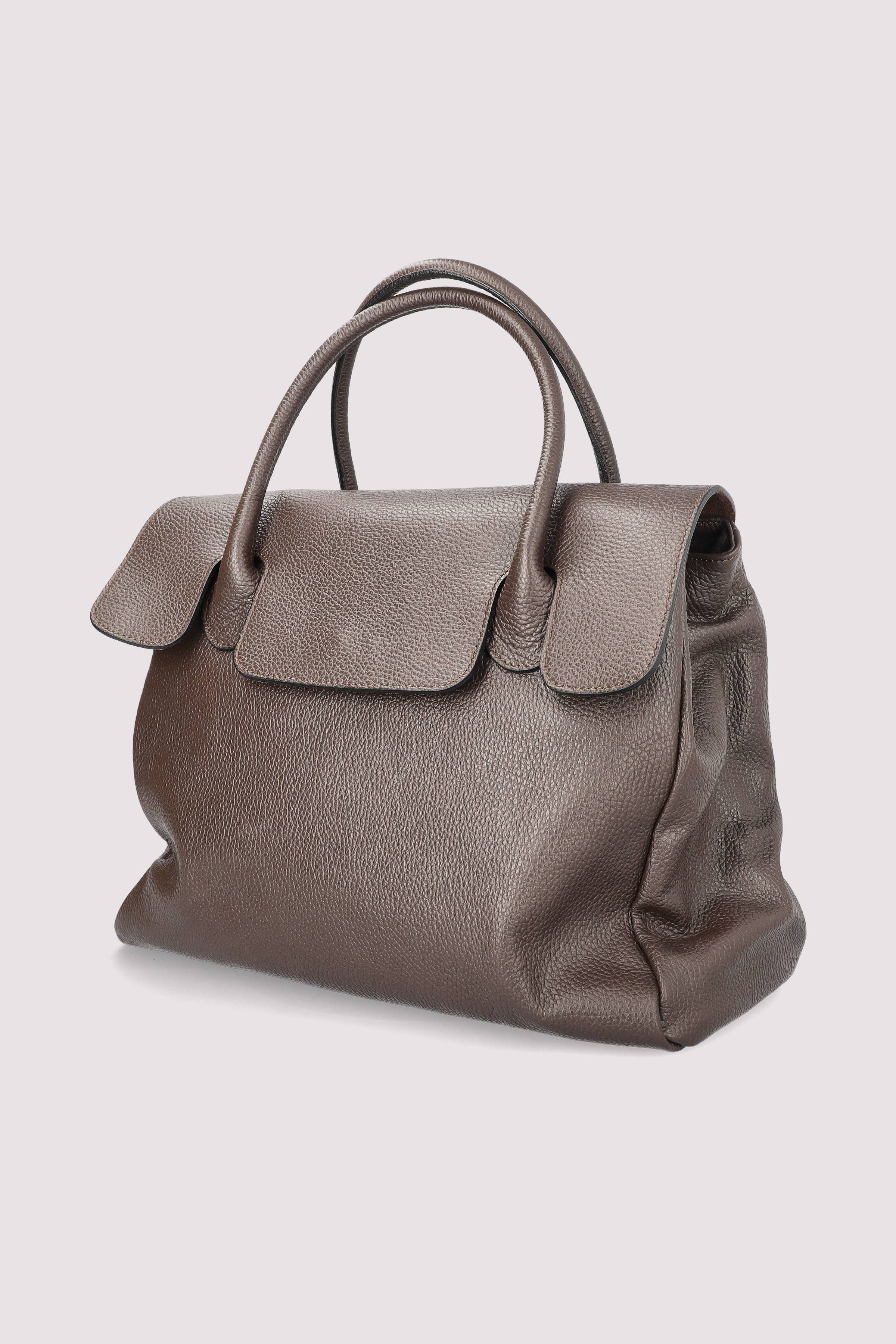 Marlon Bags - Marlon Bags Handtasche braun elegant