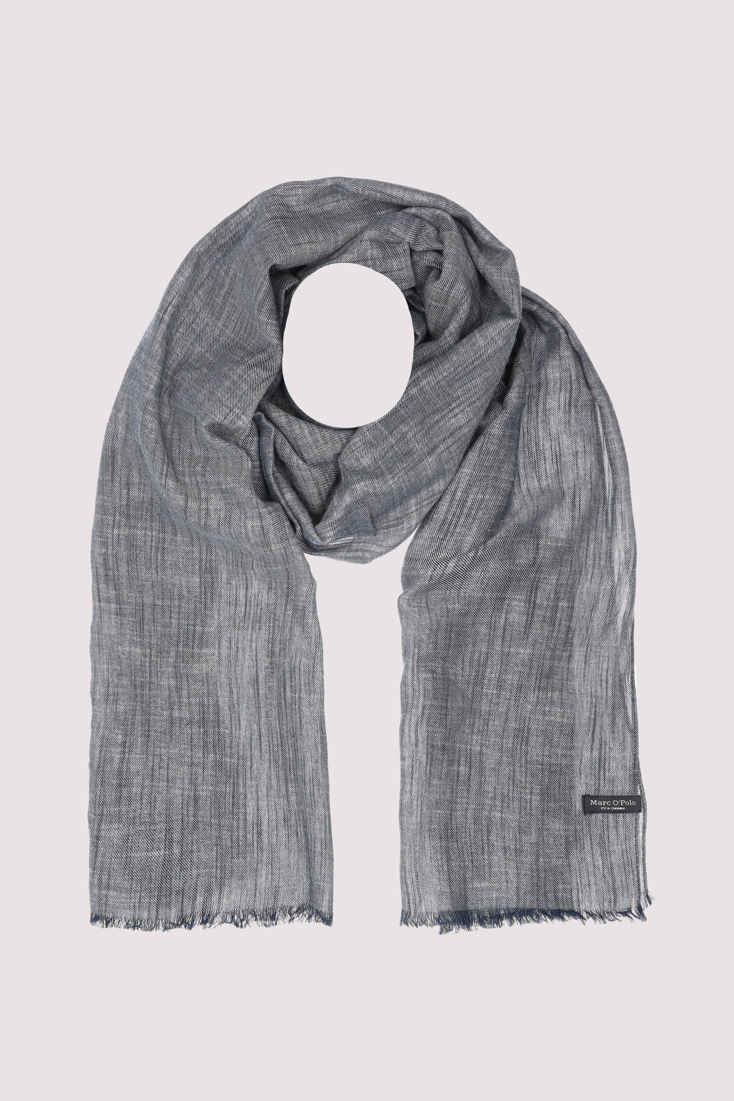 Scarf, woven, double face, loo
