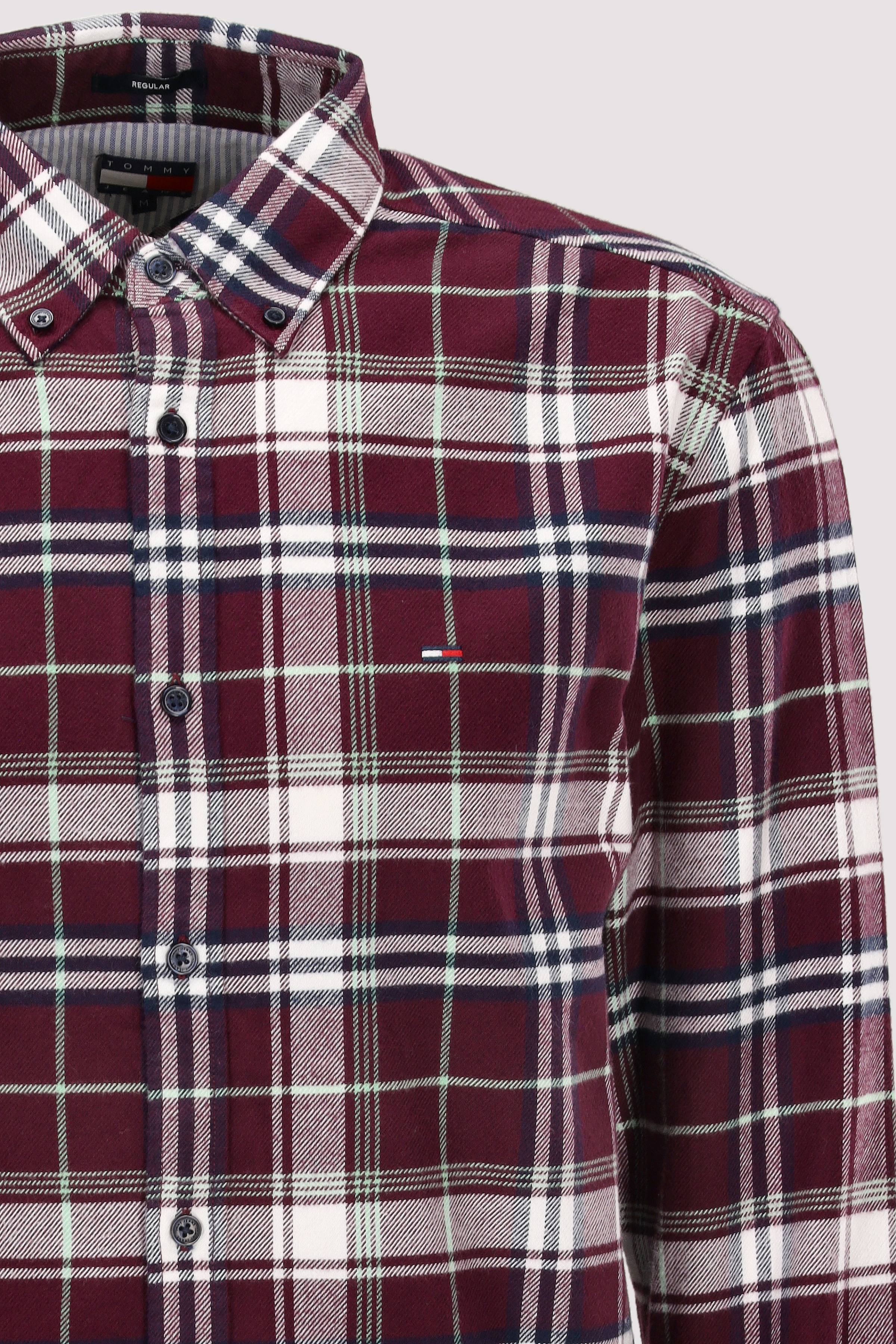 Tommy Hilfiger - TJM REG FLANNEL CHECK SHIRT EX